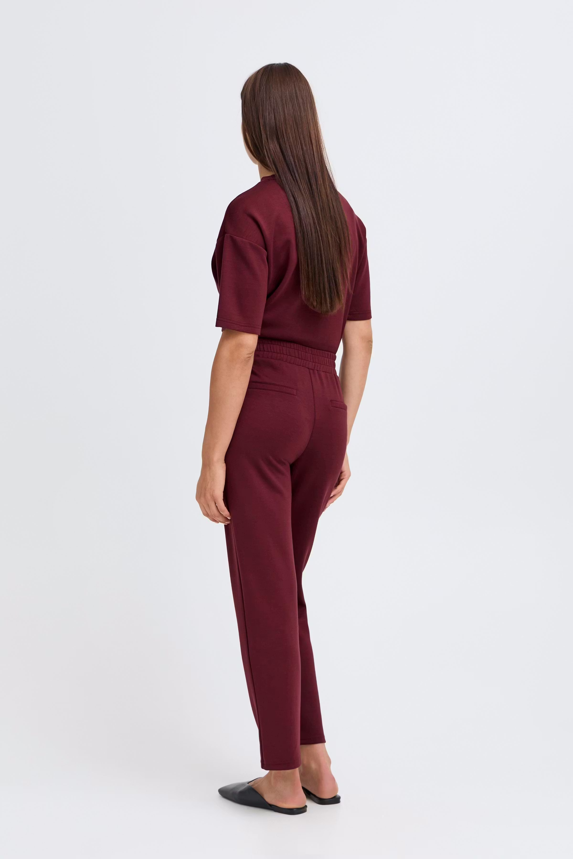 BYPUSTI Trousers LOOKBOOK BACK 20818058-191627