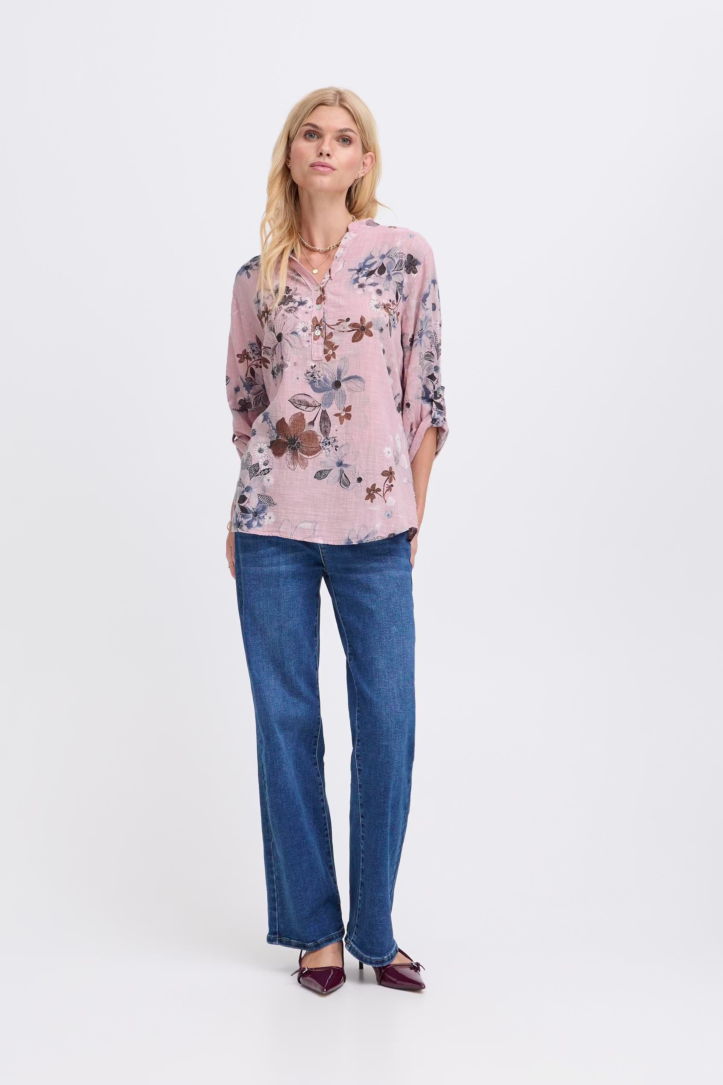 SBALEXIA Bluse LOOKBOOK FRONT 22101053-141506