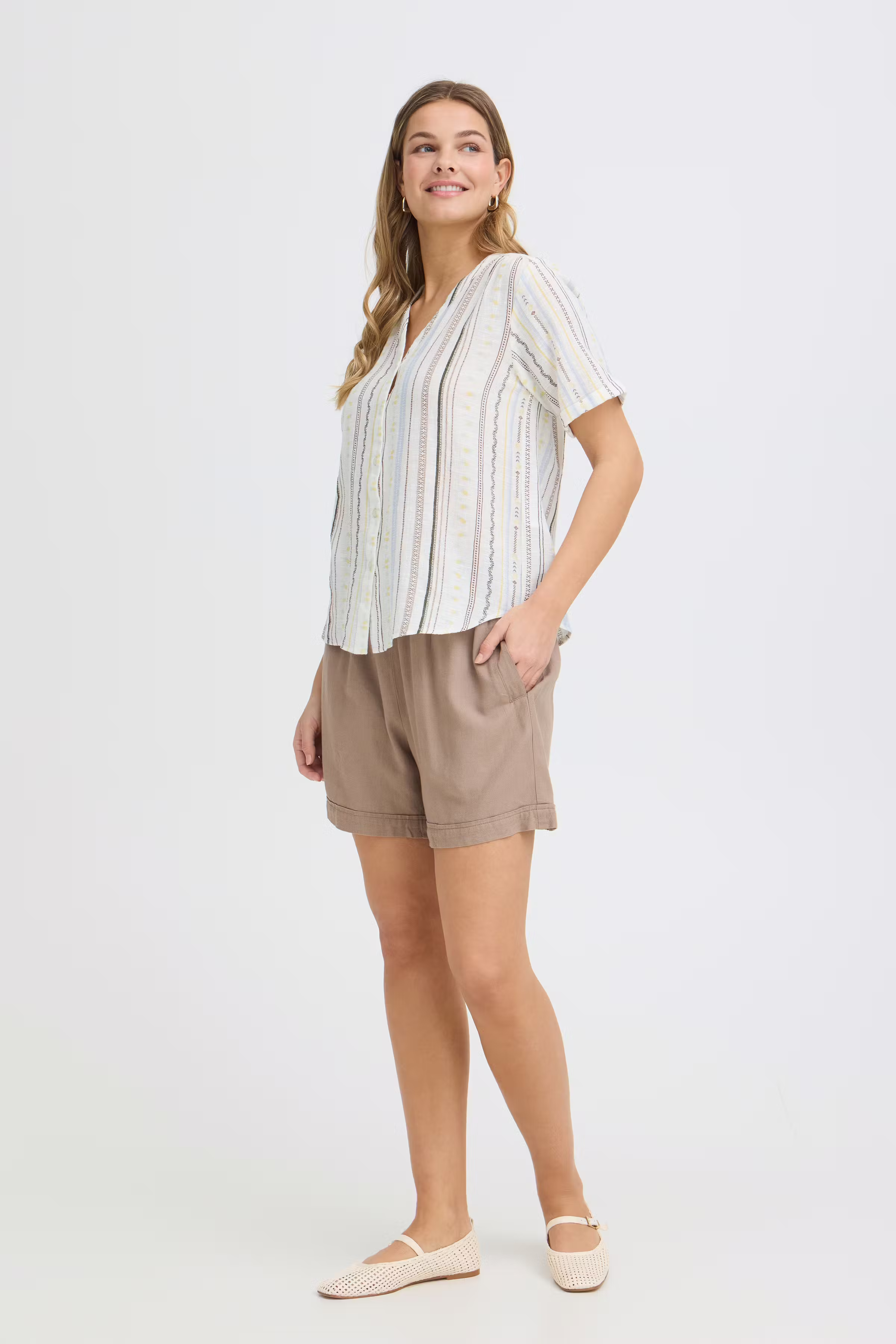FRBOBBI Skjorte LOOKBOOK FRONT 20615707-900008486