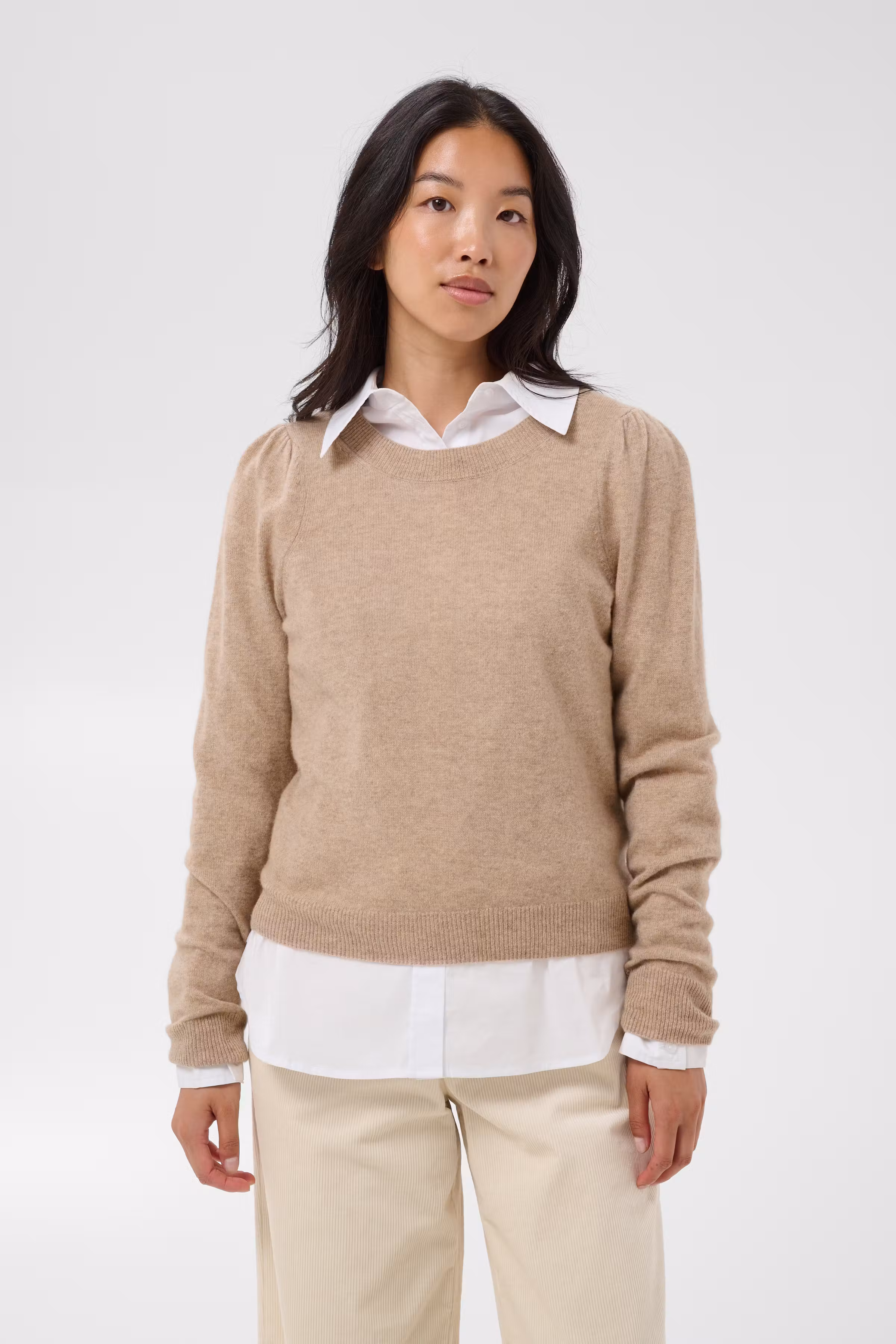 EvinaPW Kasjmier trui LOOKBOOK FRONT 30307337-1611061