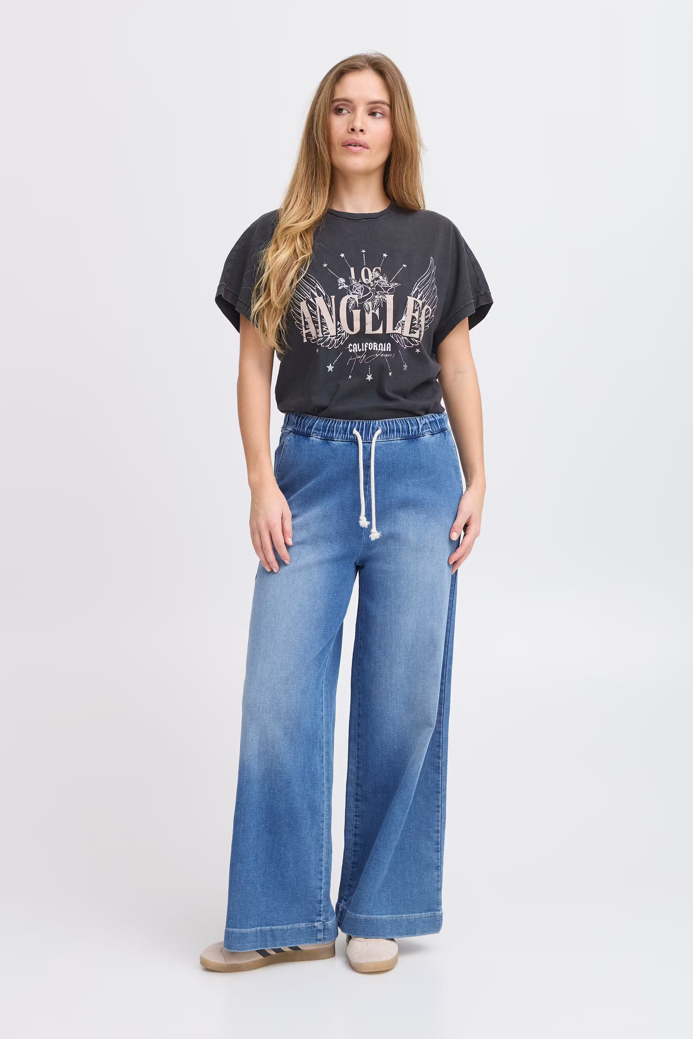 PZRAVEN High Waist Bukser LOOKBOOK FRONT 50208864-200005