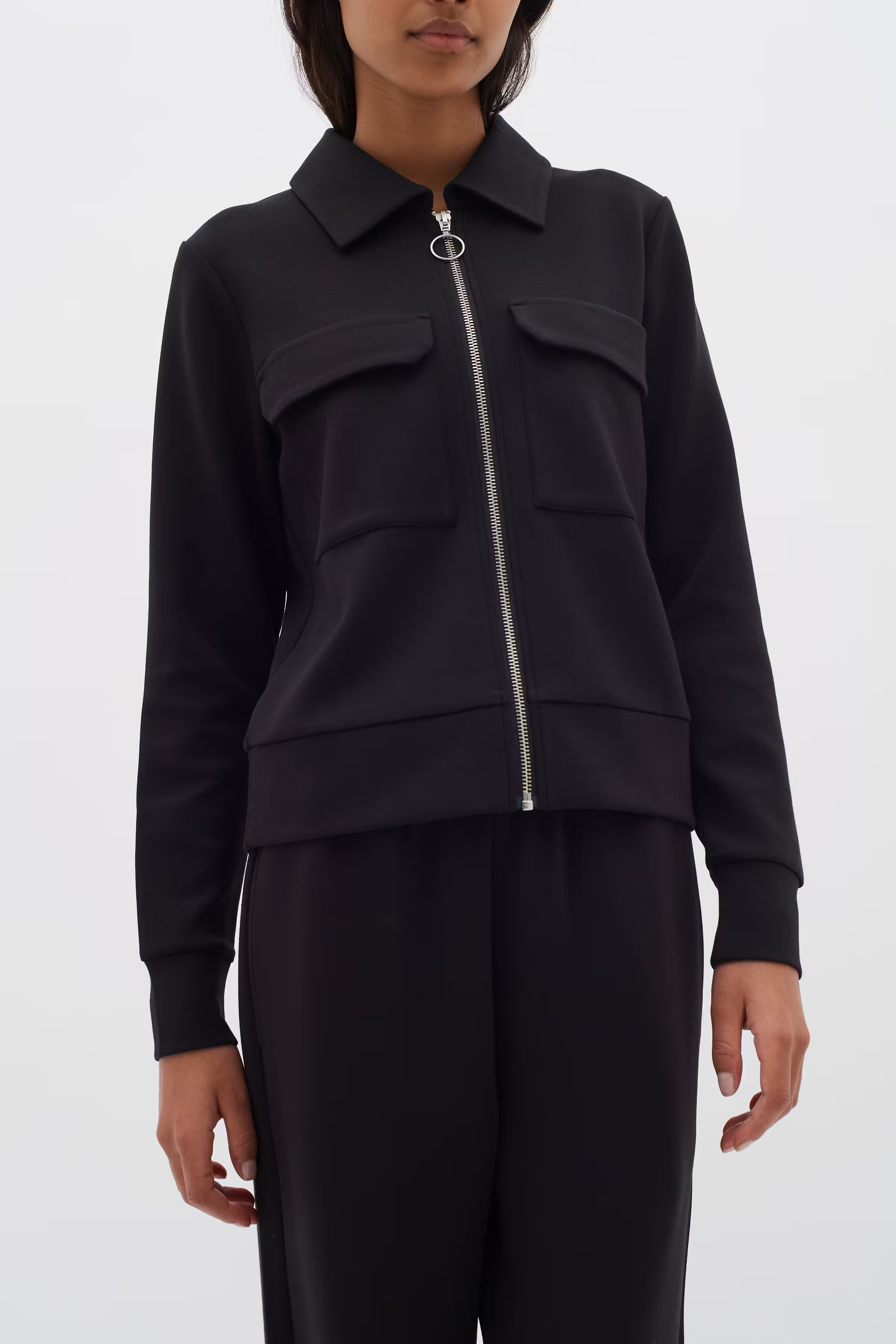 BecaIW Sweatjacka LOOKBOOK FRONT 30106371-194008