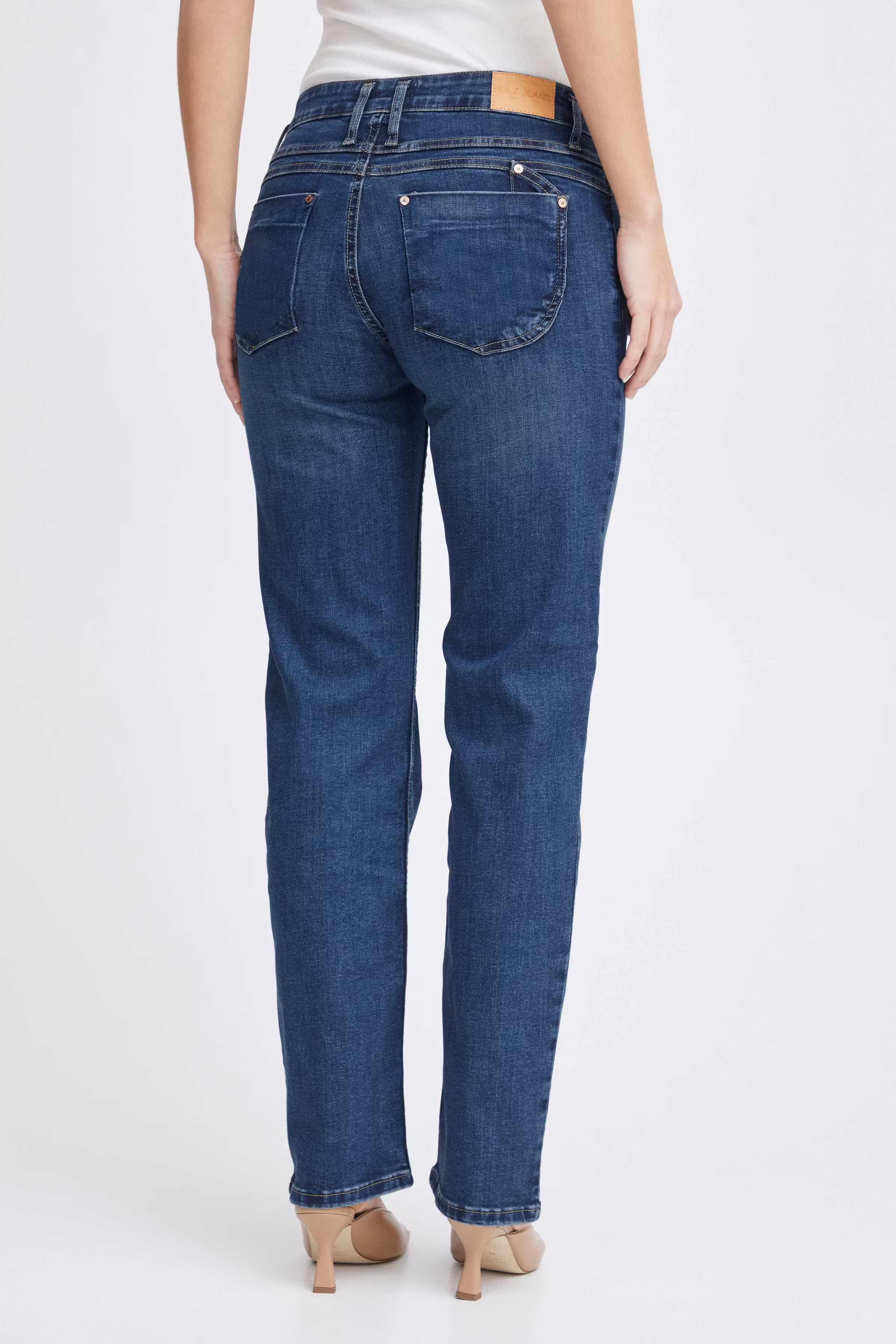 PZANETT MW Jeans Straight Leg LOOKBOOK BACK 50207892-200005