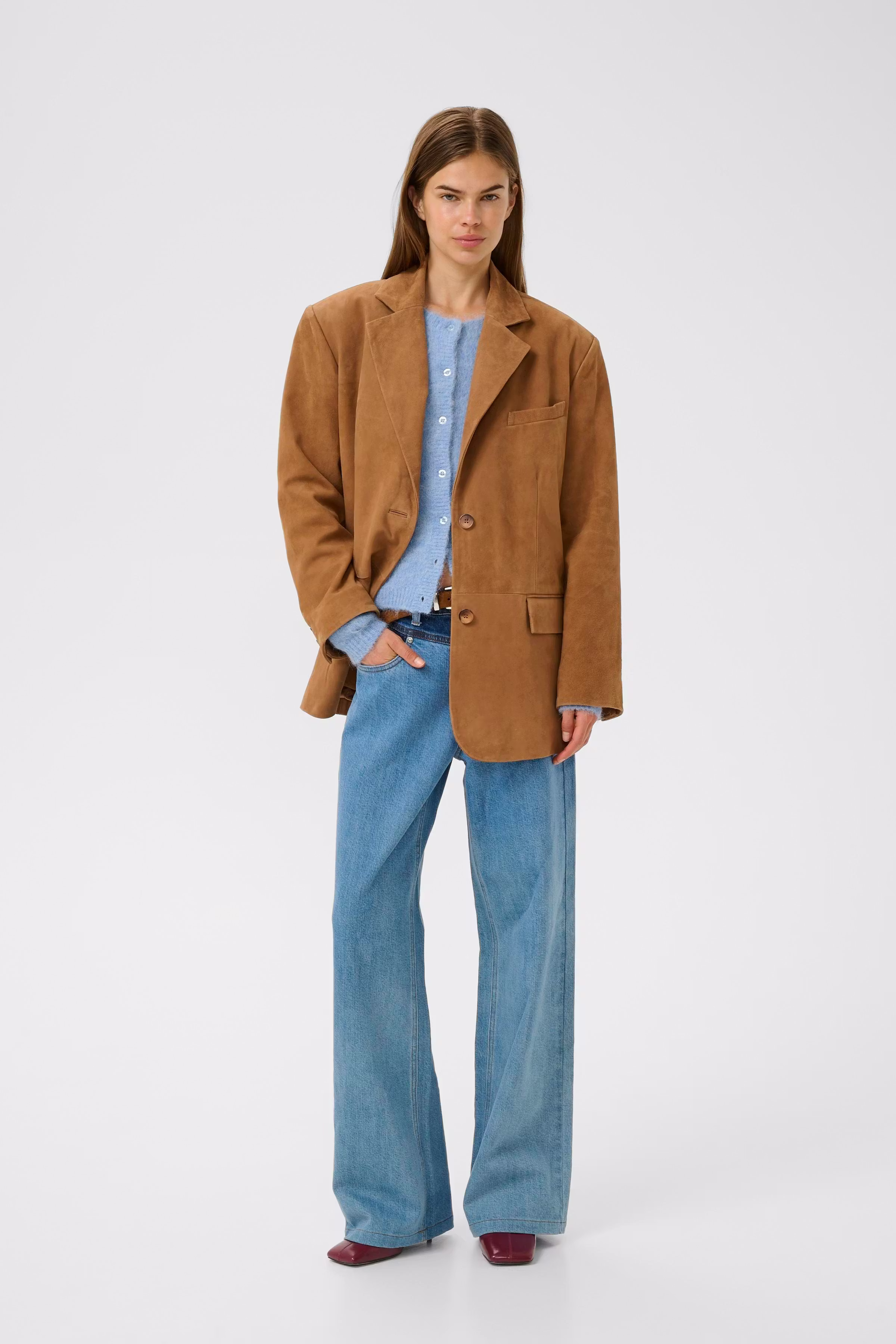 GZcognia Semsket blazer LOOKBOOK FRONT 10911002-108998