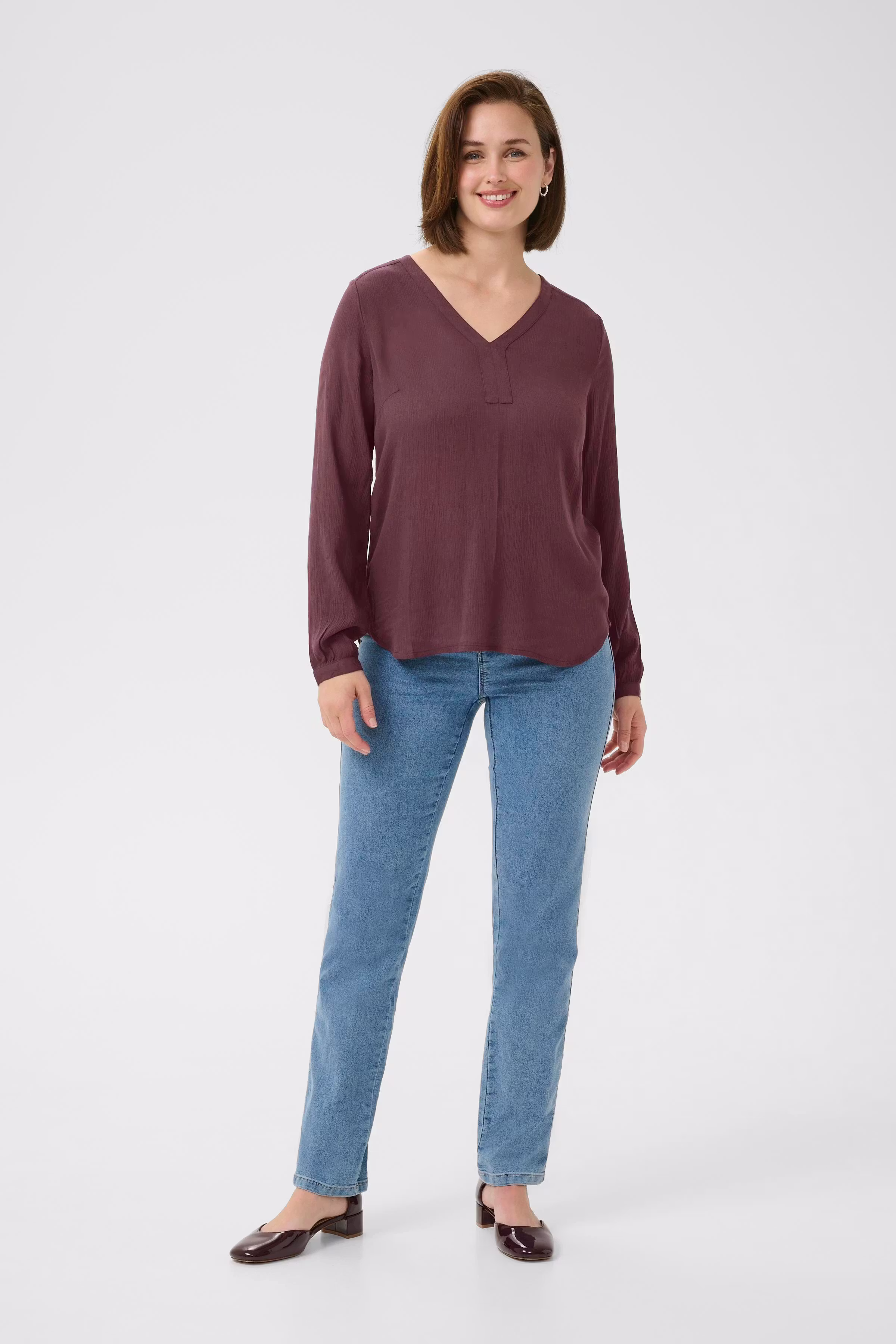 KAamber Bluse LOOKBOOK FRONT 501032-191619