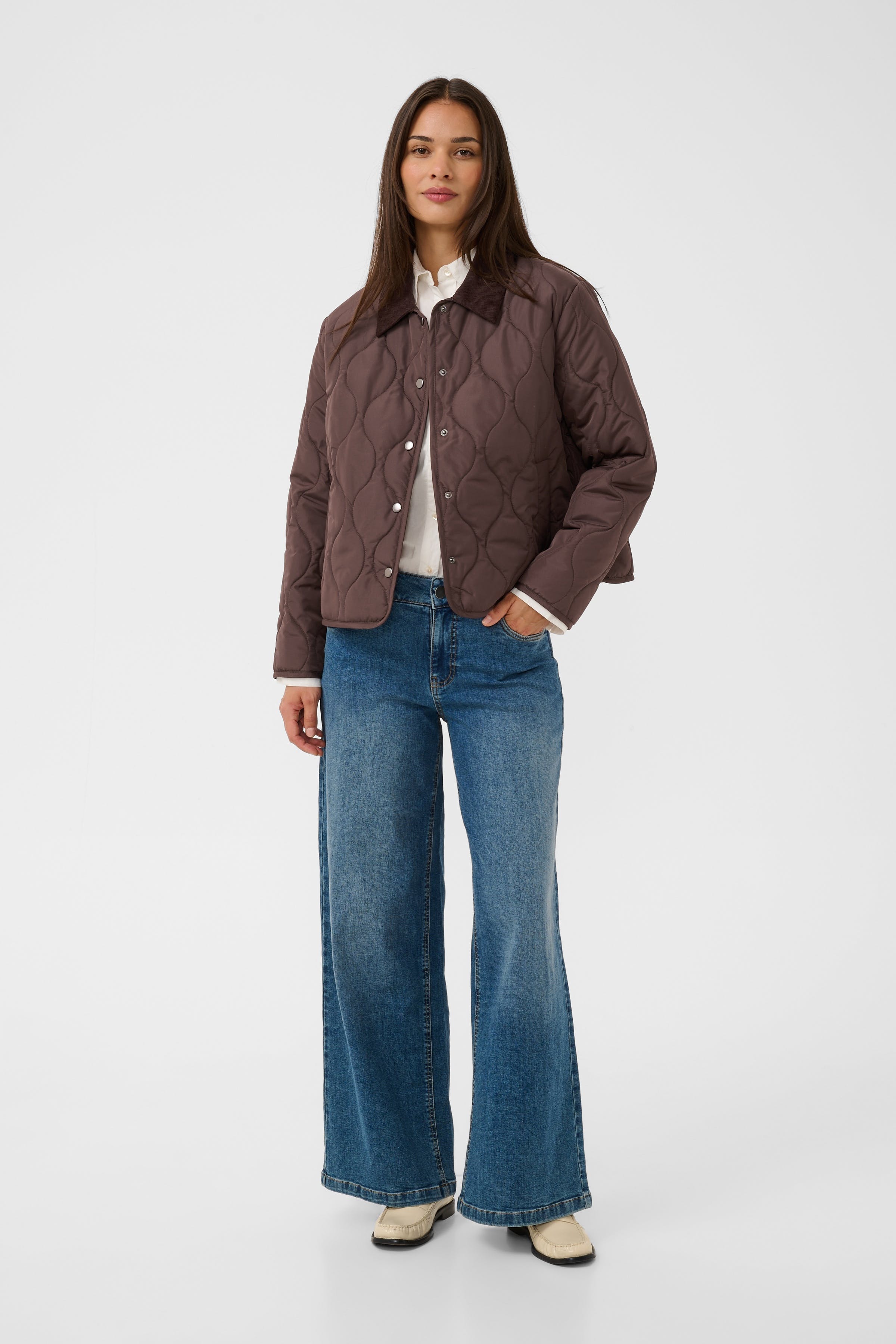 CUgiana Vattert jakke LOOKBOOK FRONT 50112838-190915