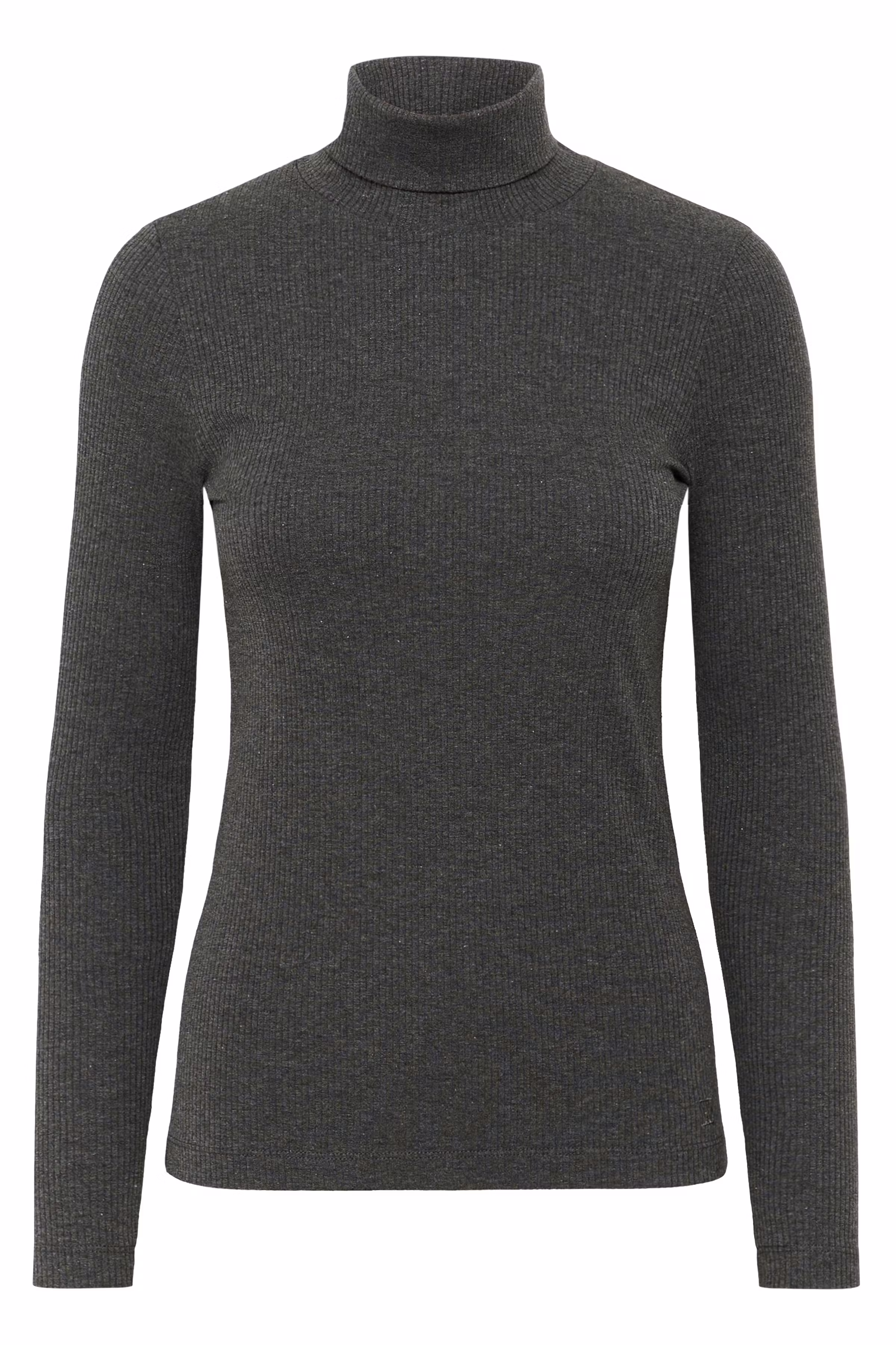 DagnaIW Rollneck Melange T-shirt PACK FRONT 30109838-300596