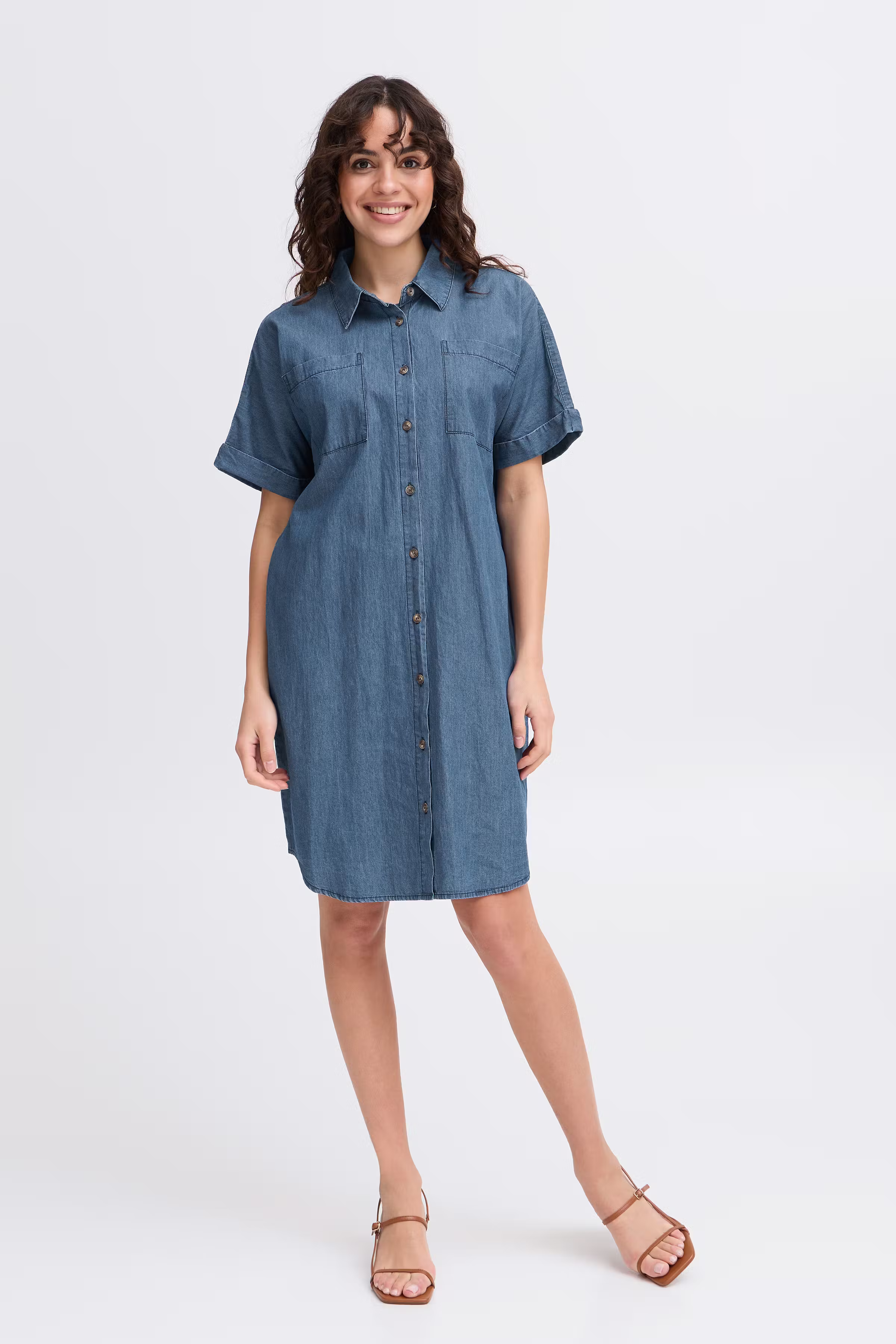 FRKINDRA Kjole LOOKBOOK FRONT 20615969-200077