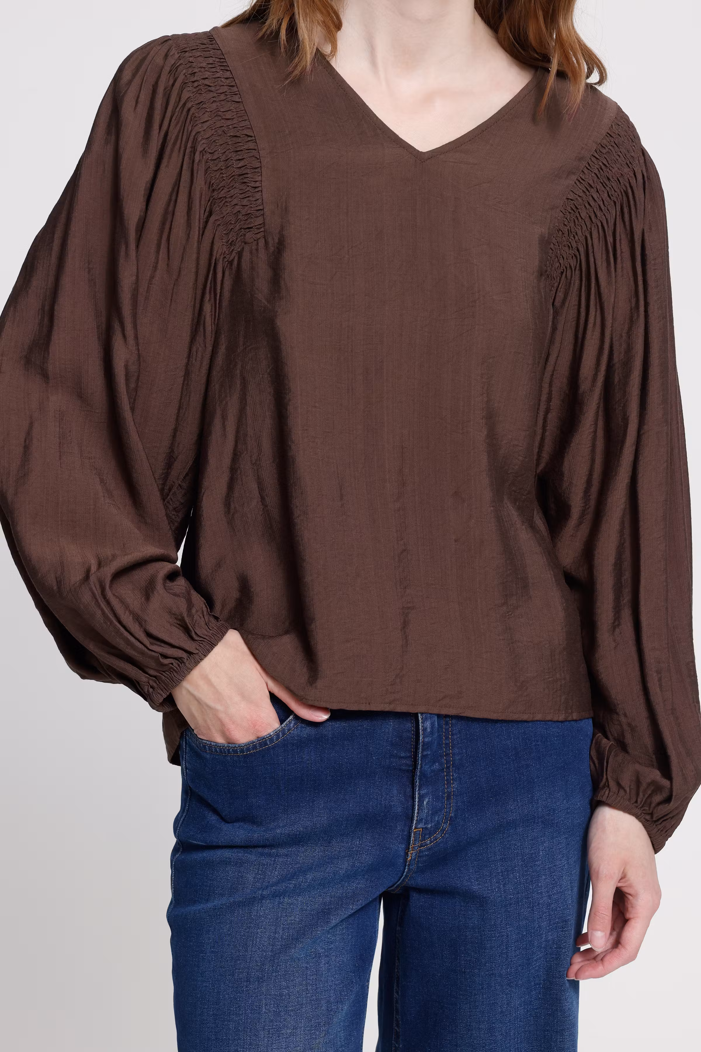 IHIMELDA Bluse LOOKBOOK DETAIL 20126291-191419
