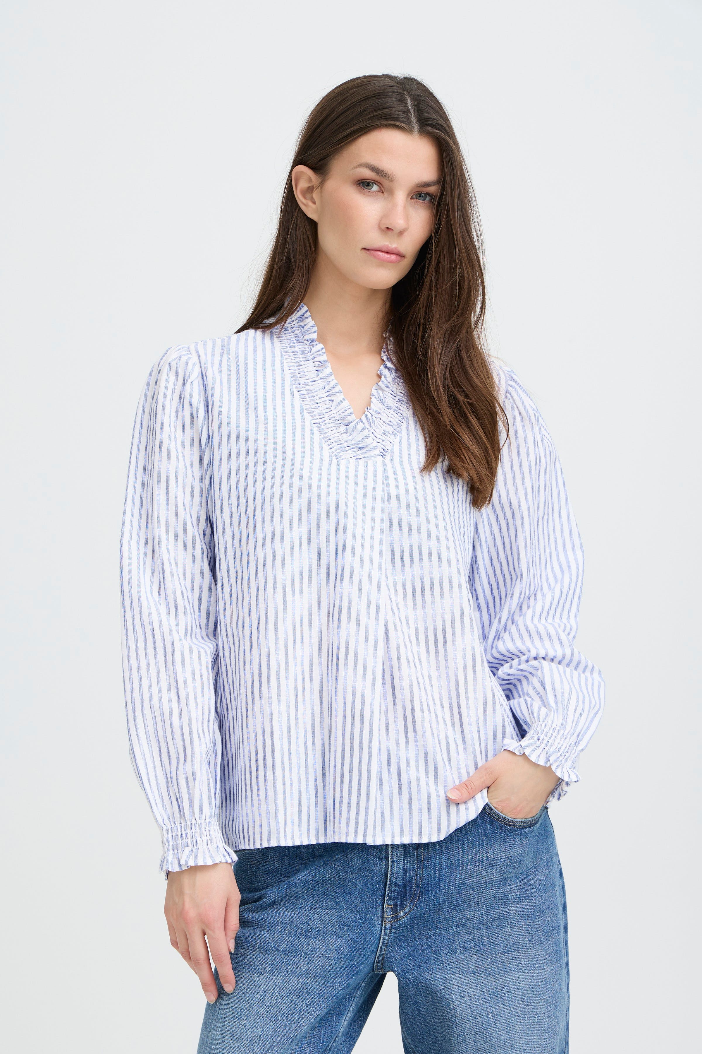 PZAUDREY Blouse LOOKBOOK FRONT 50210254-114201