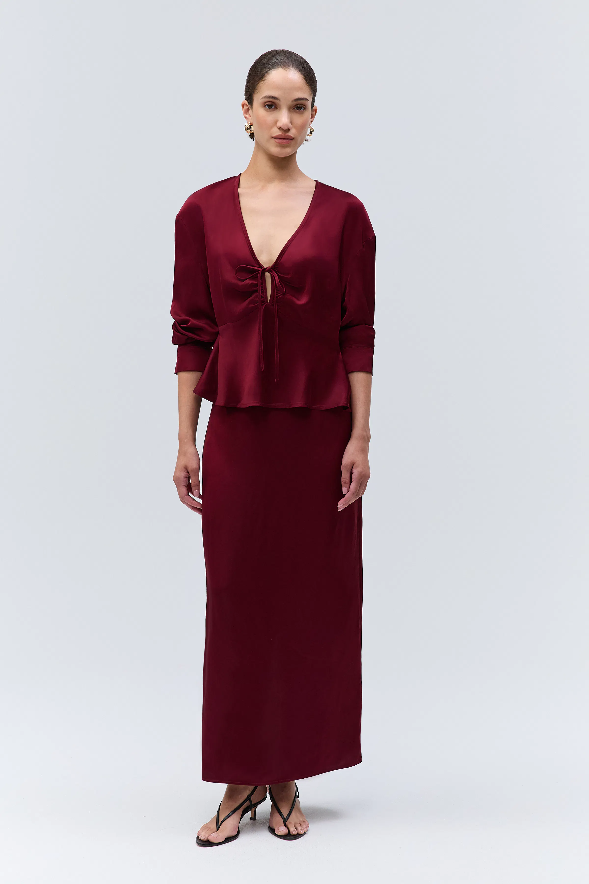 IOEvaluna Blouse LOOKBOOK FRONT 30600008-RE404