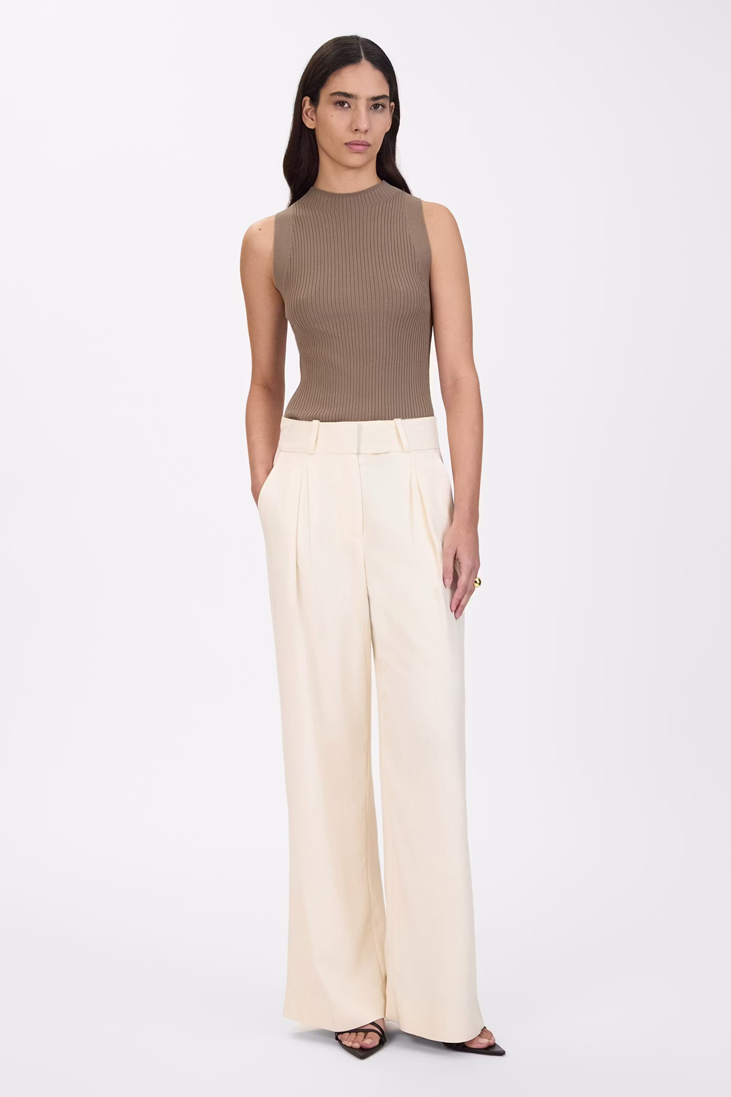 IOPRESCILLIA Trousers LOOKBOOK FRONT 30600616-WH014