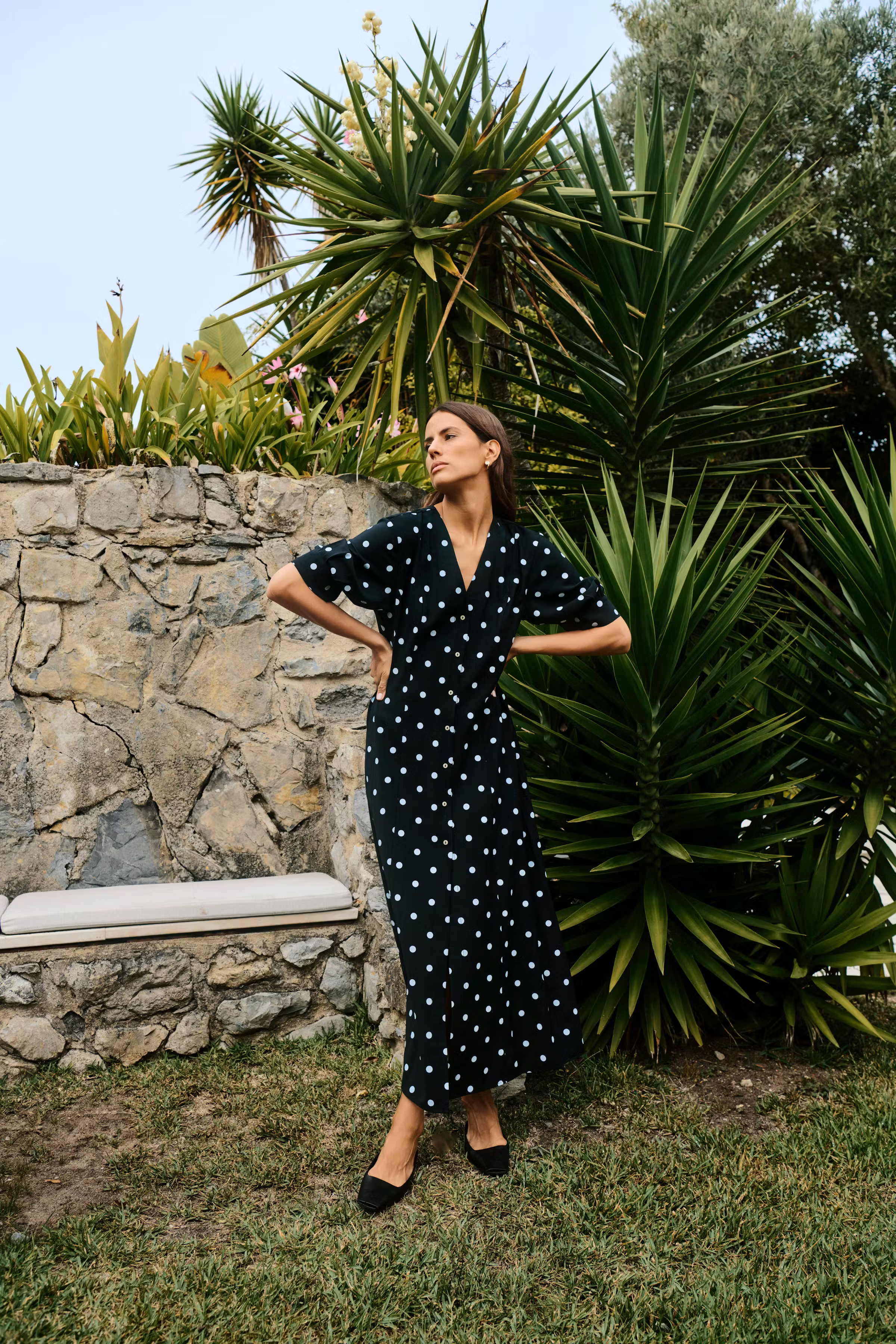 SLIdola dress with polka dots LOCATION NONE 30409420-304858