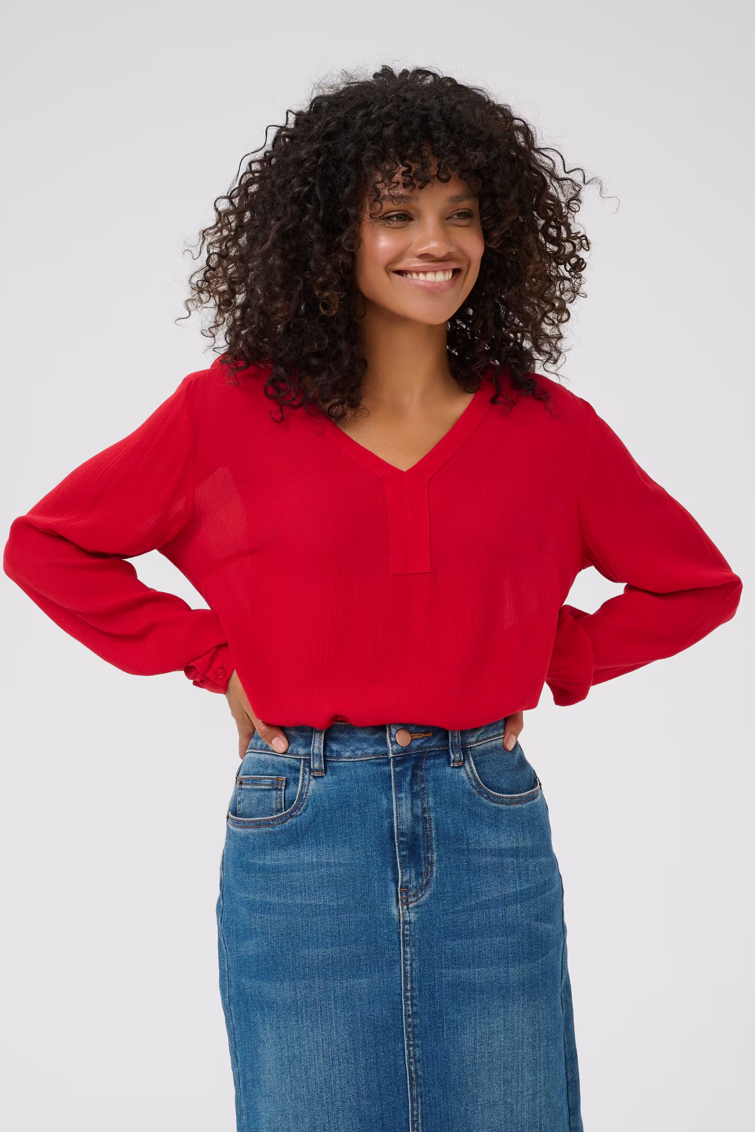 KAamber Blouse LOOKBOOK FRONT 501032-191664