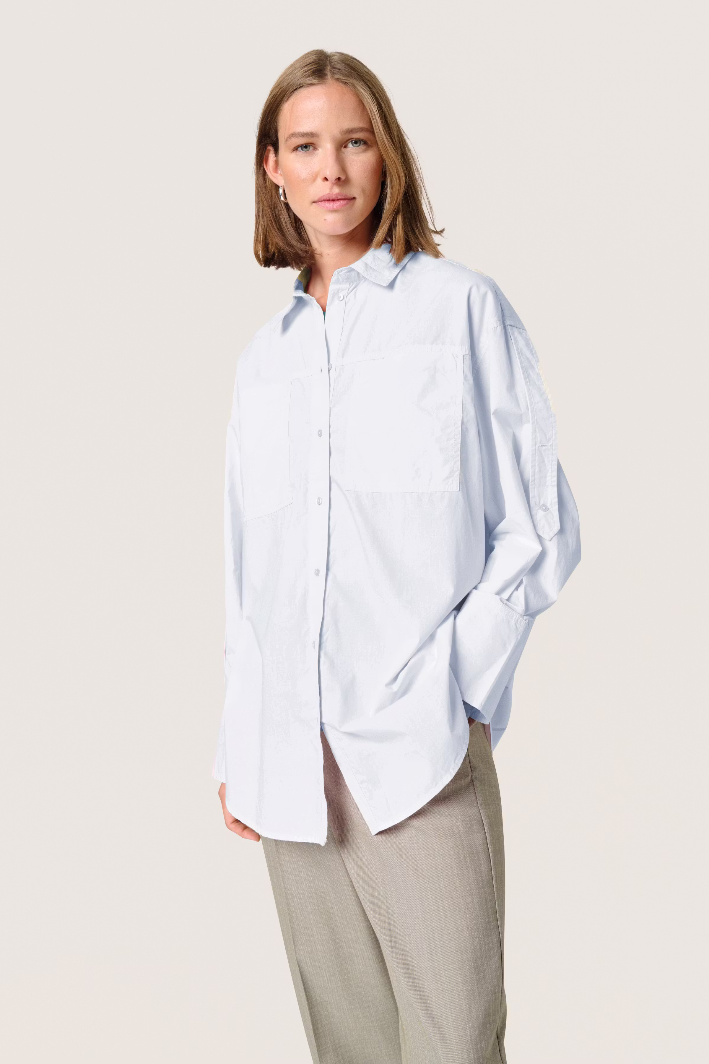 SLCalico Skjorte LOOKBOOK FRONT 30407985-111001