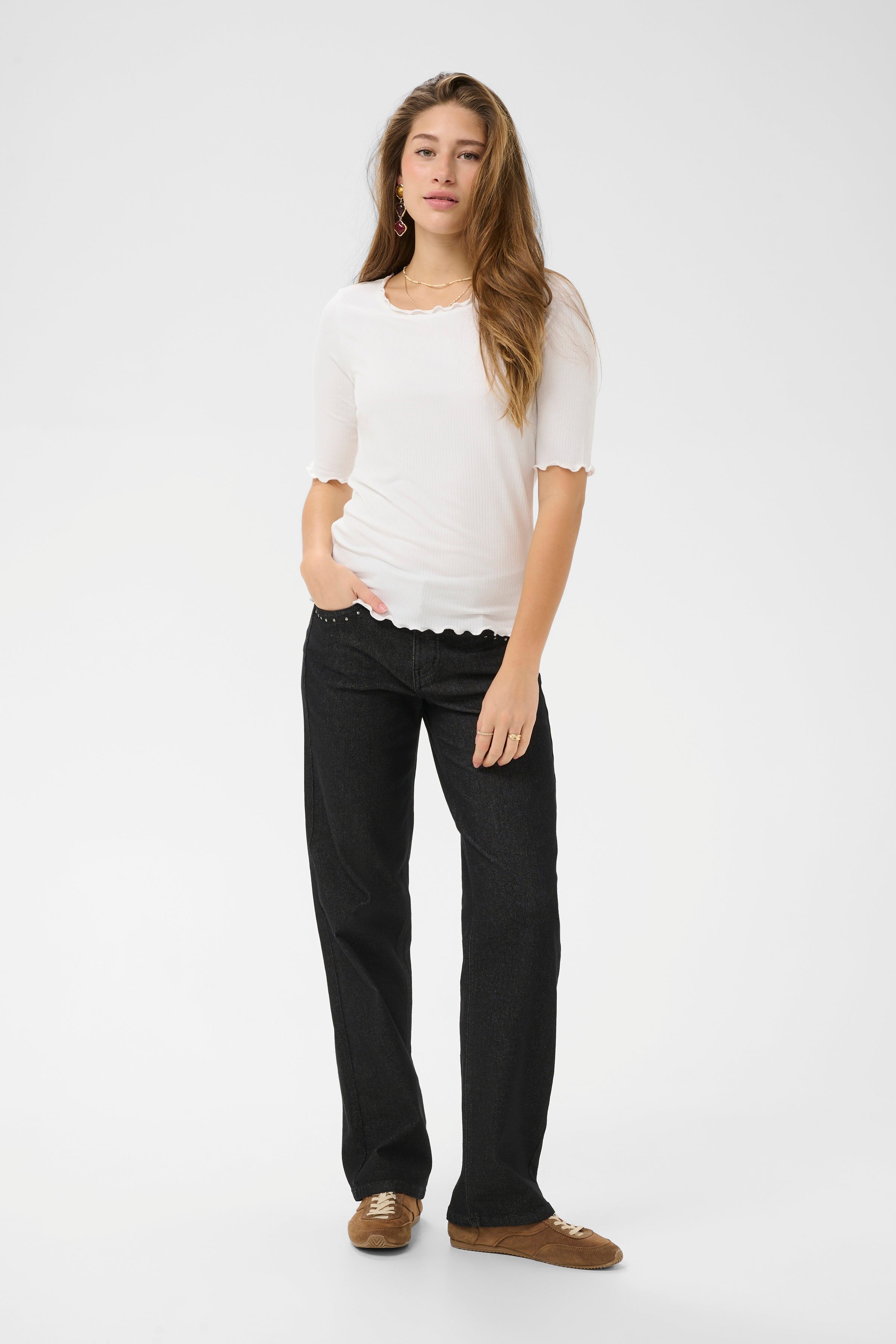 CRRibba Blouse LOOKBOOK FRONT 10611076-110602