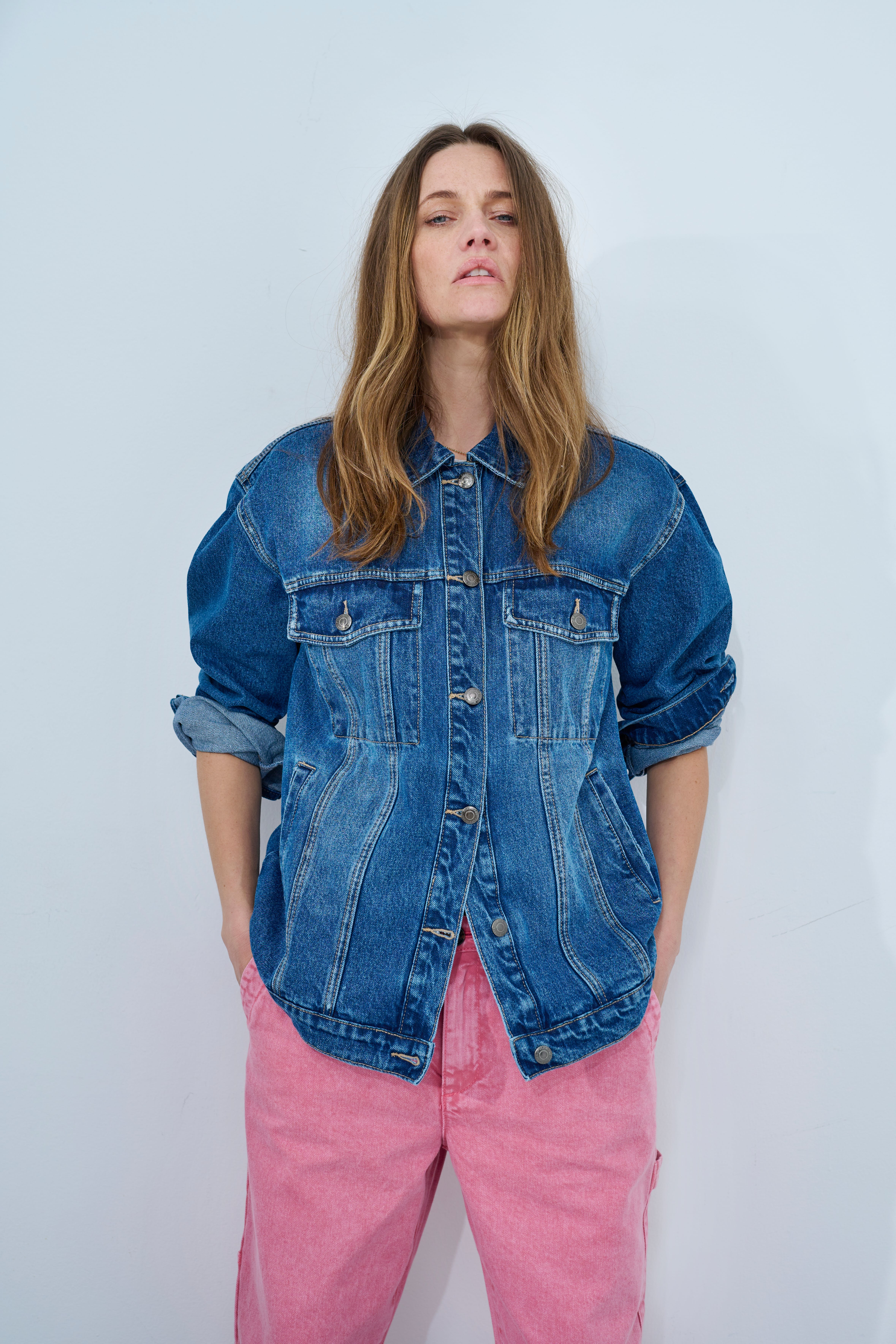 PZALORA Denim jakke LOCATION NONE 50208648-200005