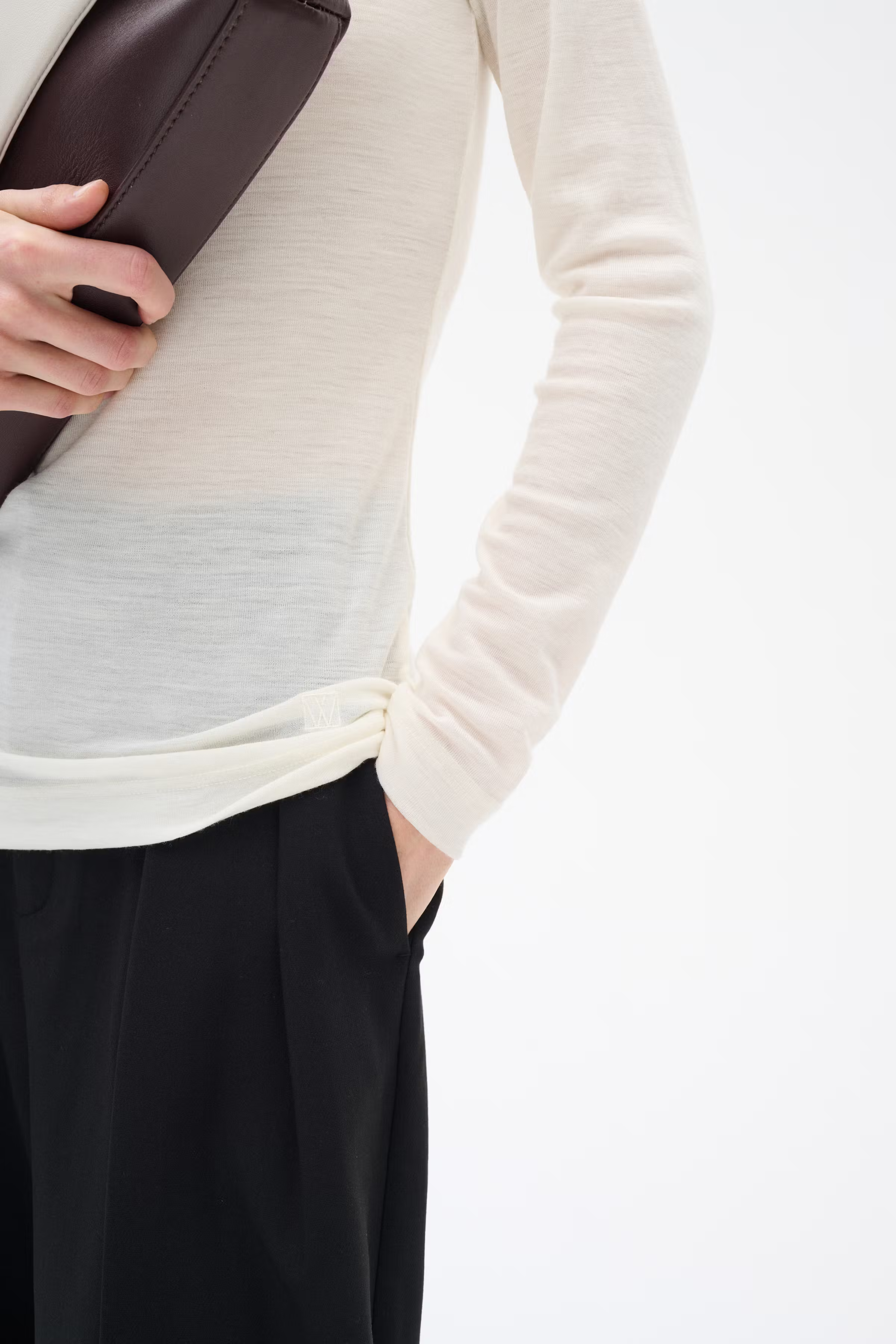 FangIW Langærmet T-shirt LOOKBOOK DETAIL 30106096-110701