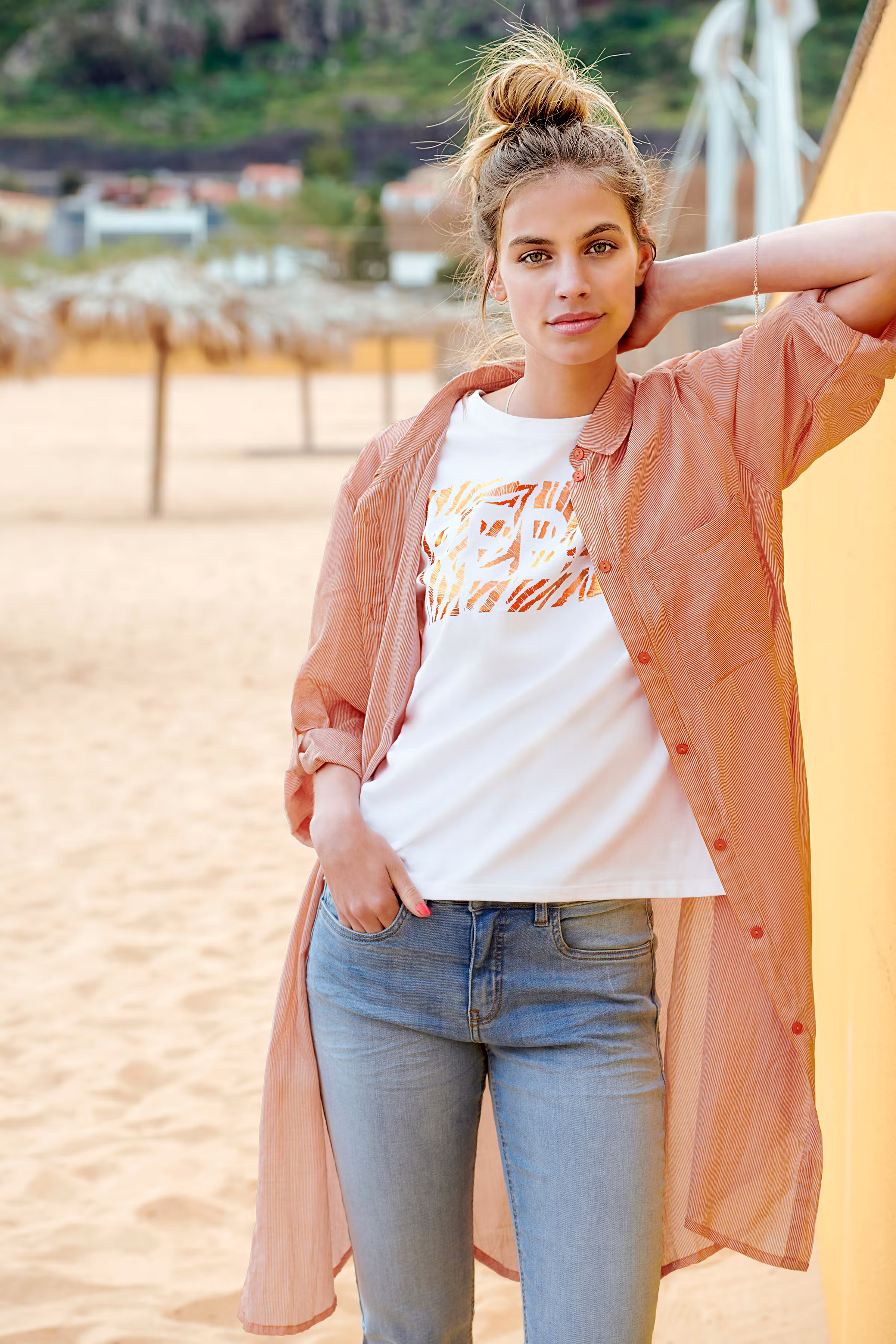 Långärmad skjorta LOCATION NONE 10503678-50430