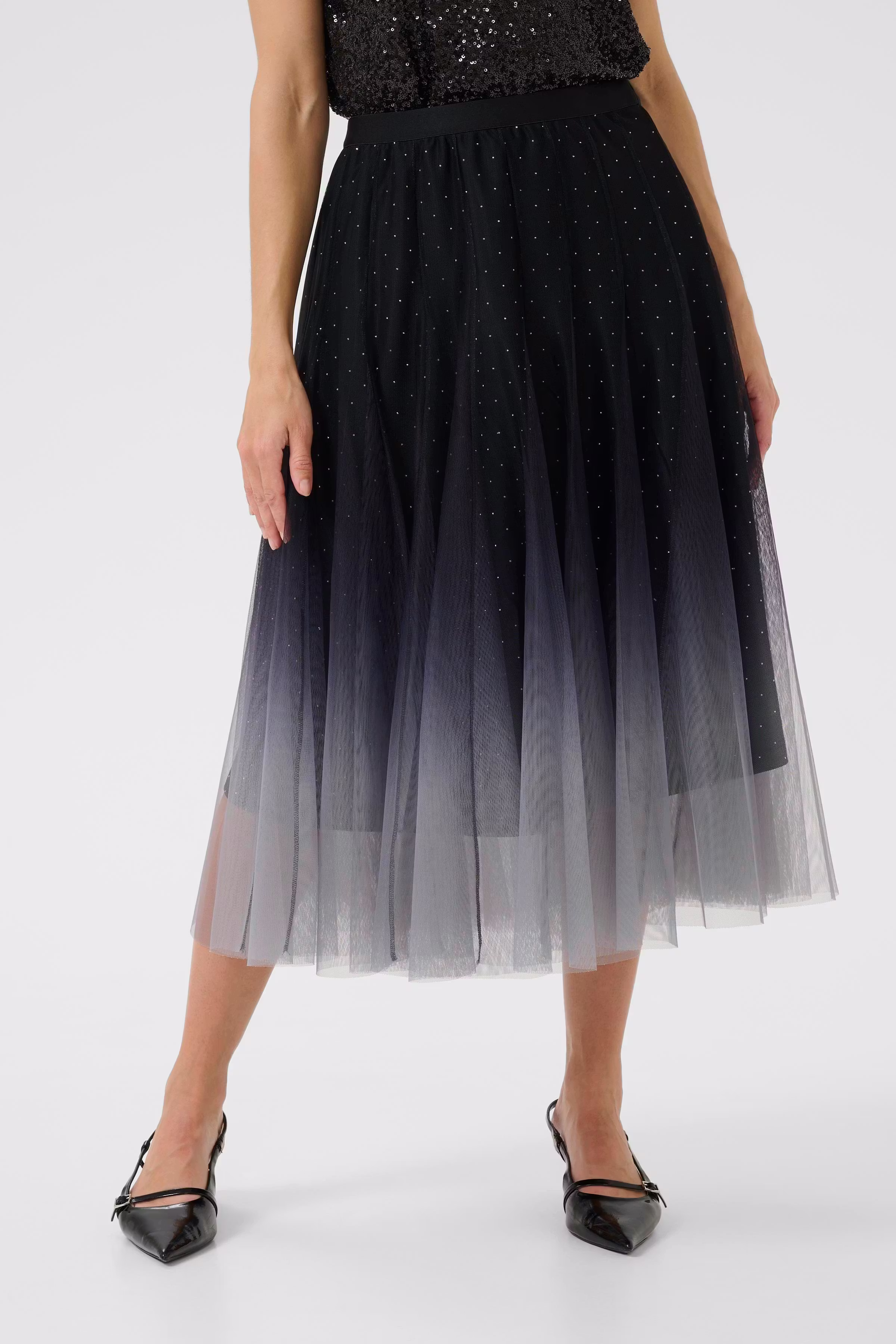 CRGlittery Skjørt LOOKBOOK FRONT 10614440-174018