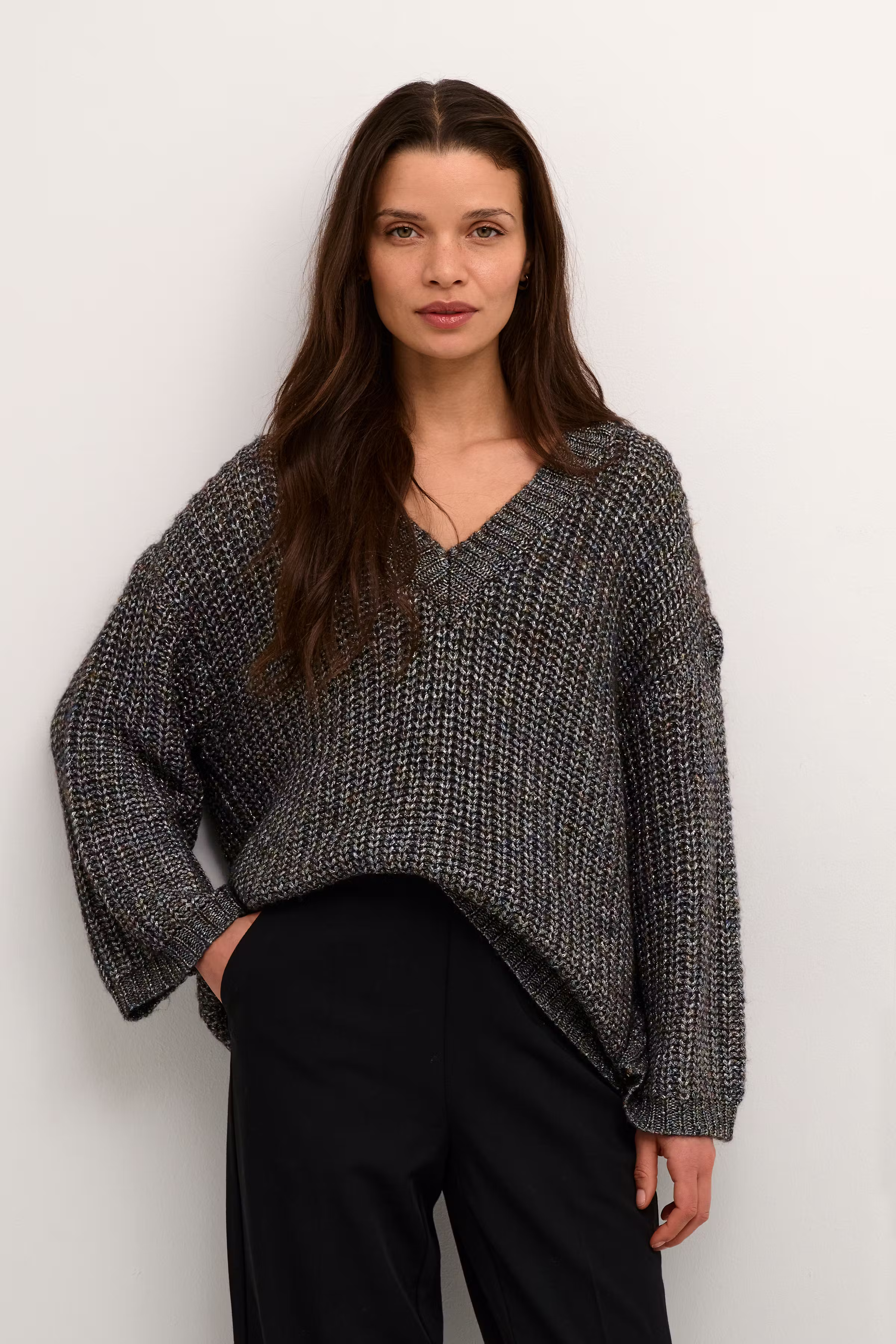 KAhenriette Striktrøje LOOKBOOK FRONT 10507996-105005