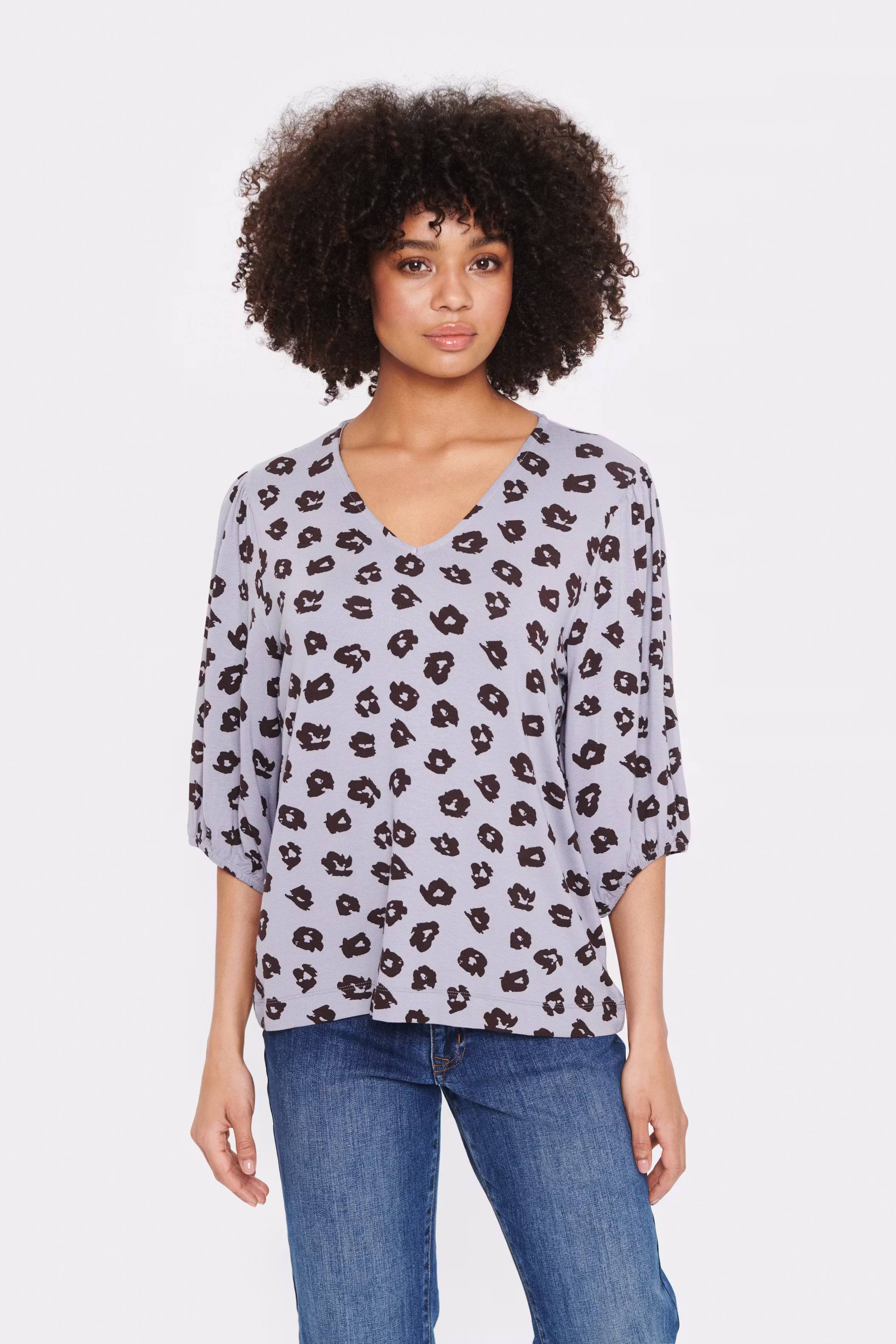 MinaSZ Bluse LOOKBOOK FRONT 30512046-600371