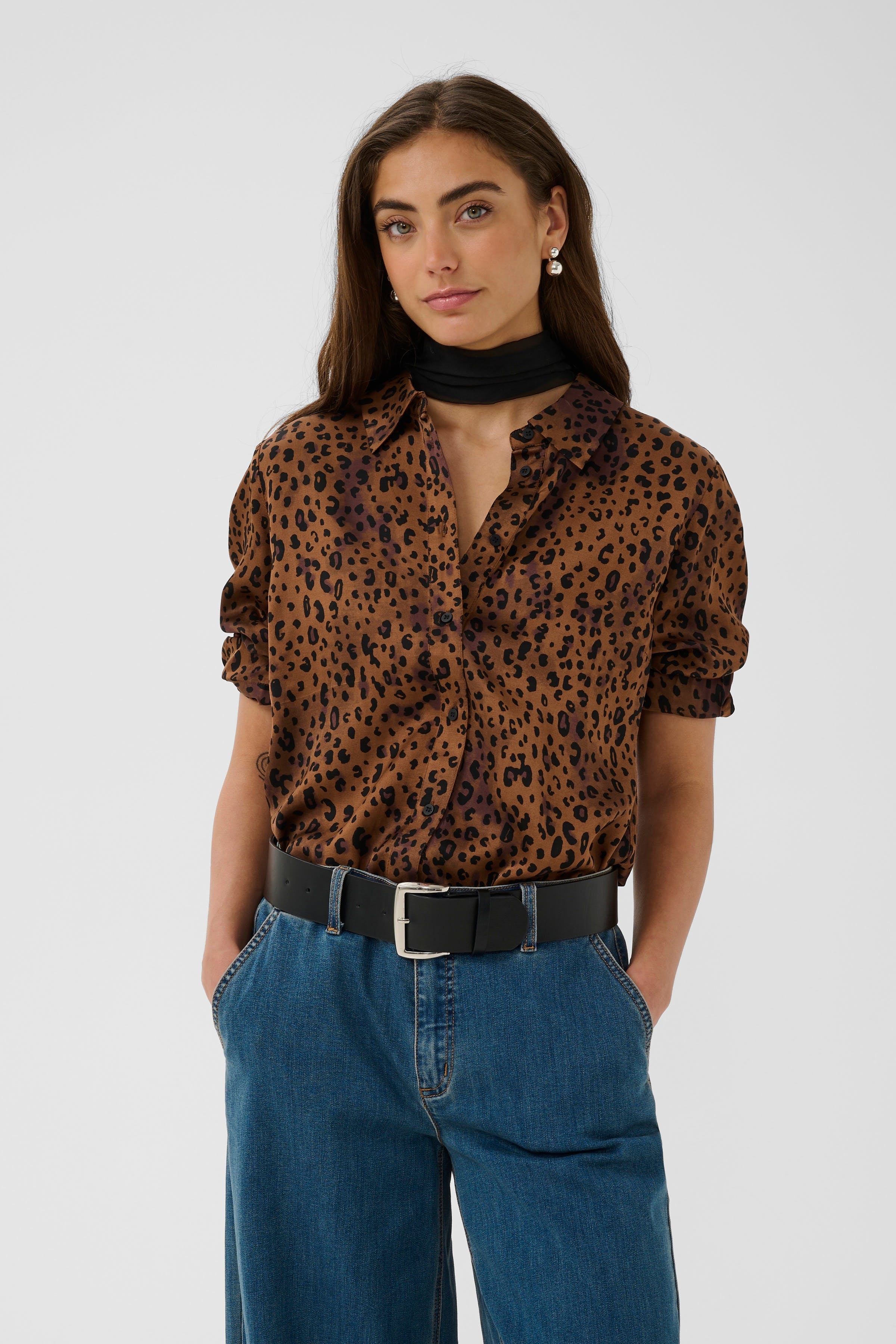 CUNAOMI Luipaardblouse
 LOOKBOOK FRONT 50114021-900013868