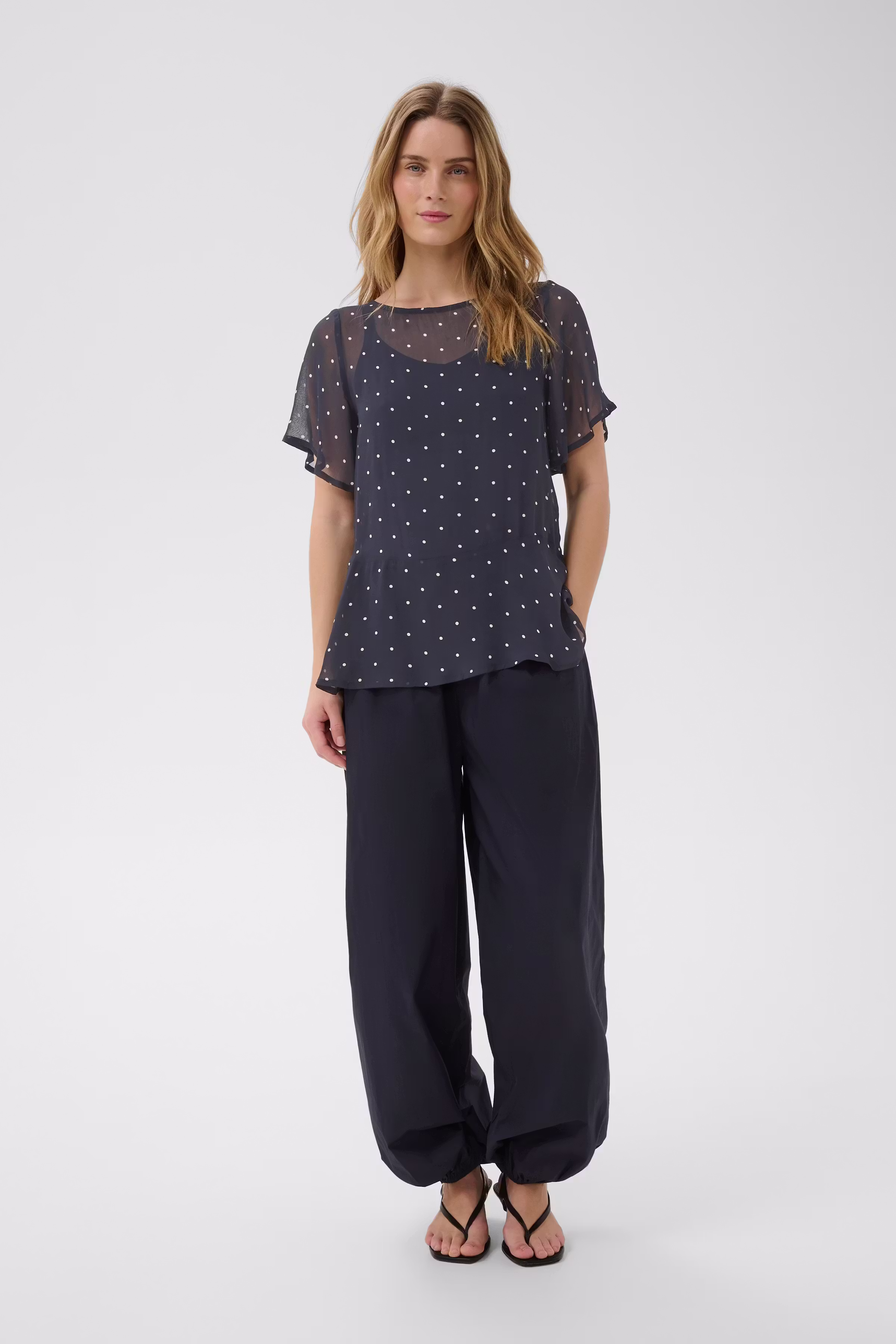 DusinePW Bluse LOOKBOOK FRONT 30310685-305168
