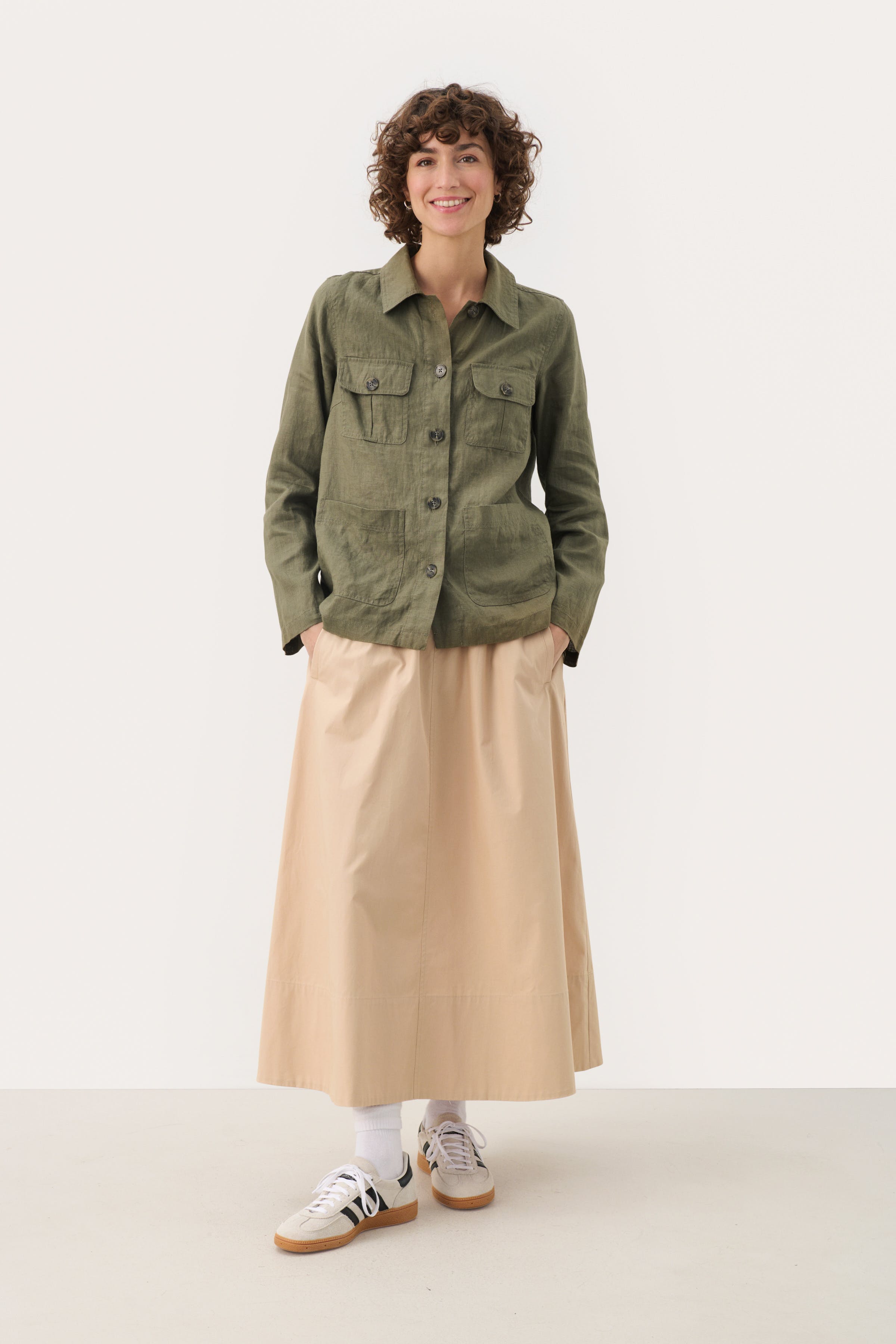 ElnoraPW Linne Blazer LOOKBOOK FRONT 30309560-190510