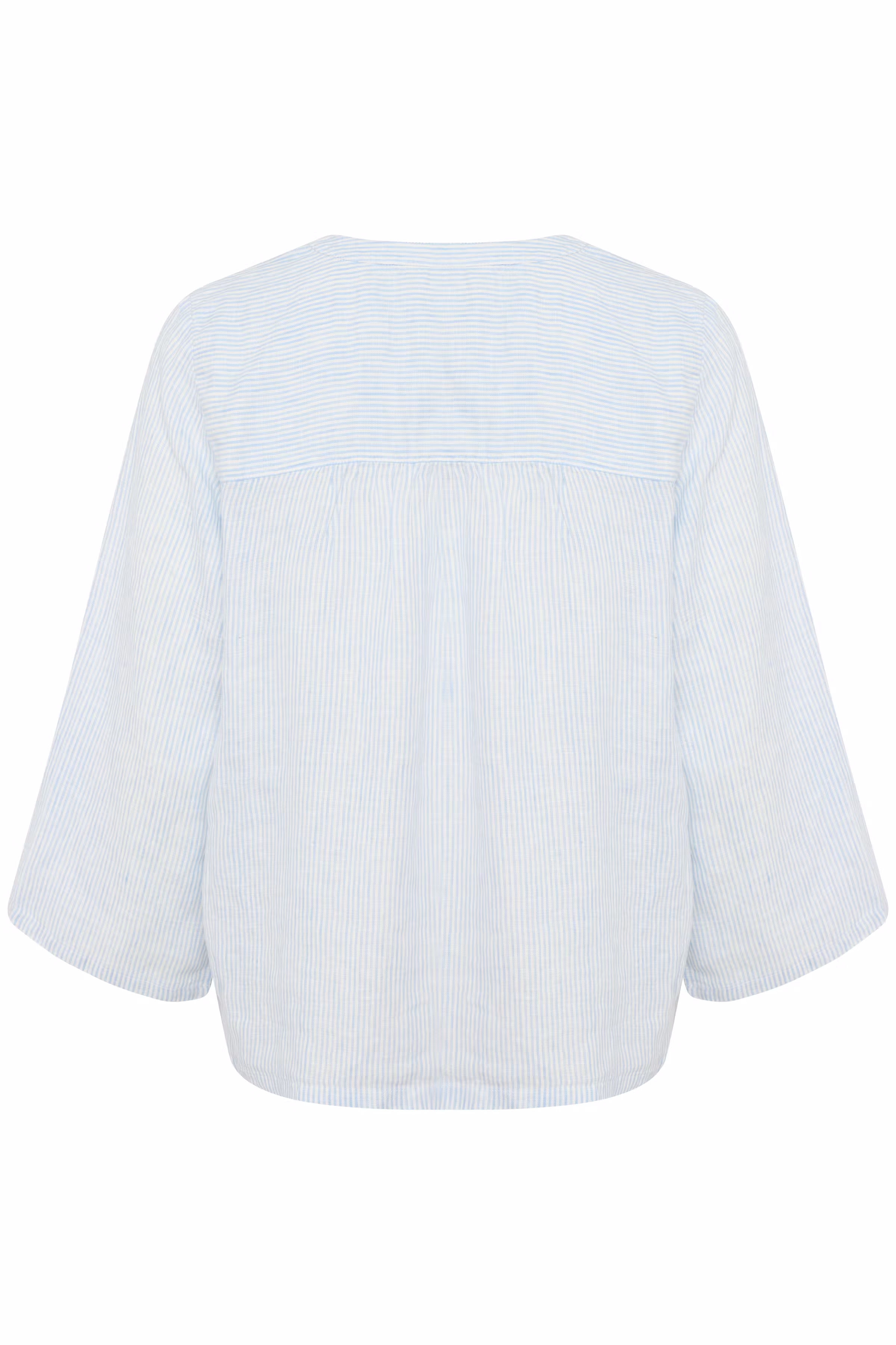 GerthaPW Linen blouse PACK BACK 30308599-302907