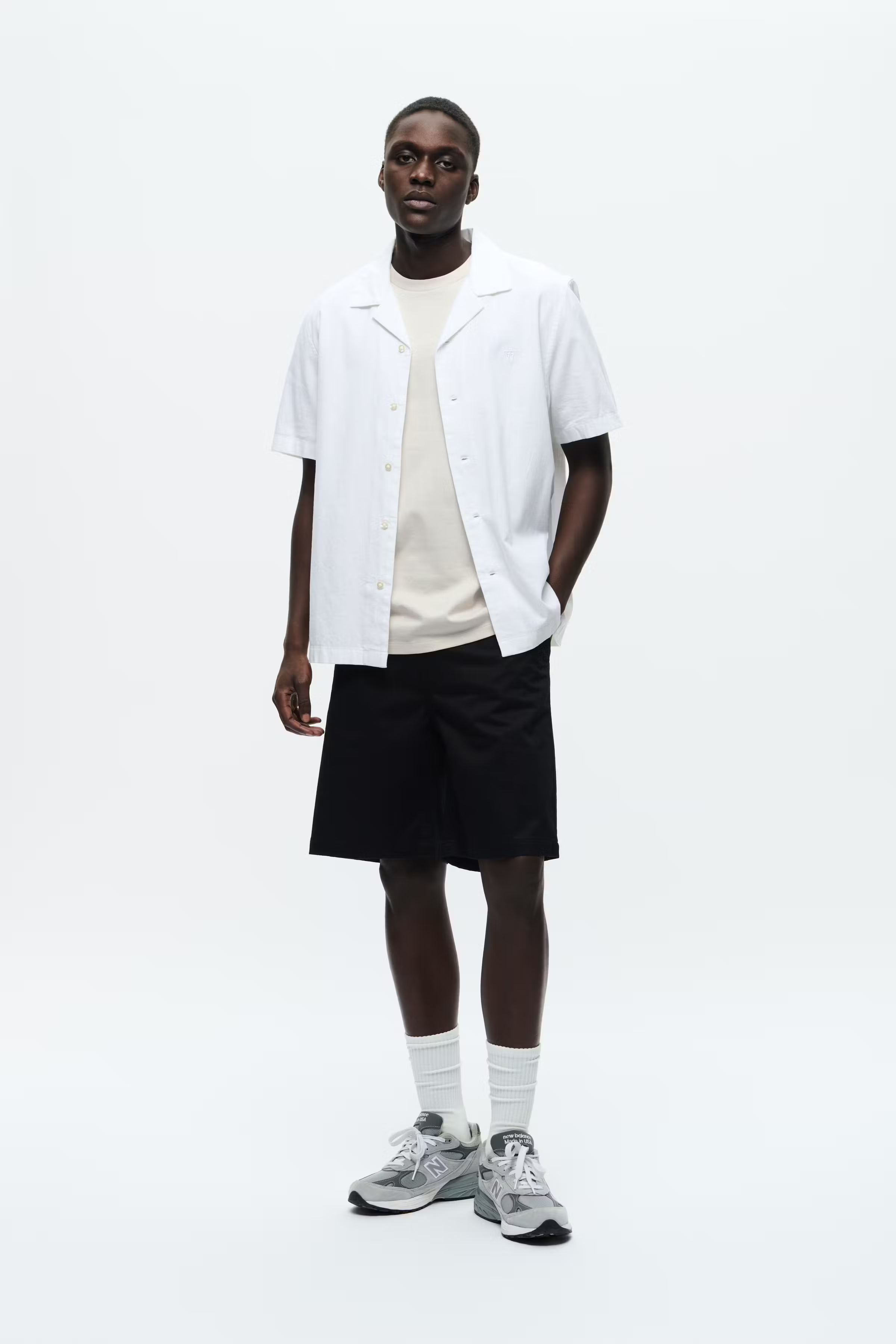 WWaaron Linen Shirt LOOKBOOK FRONT 30251403-114001