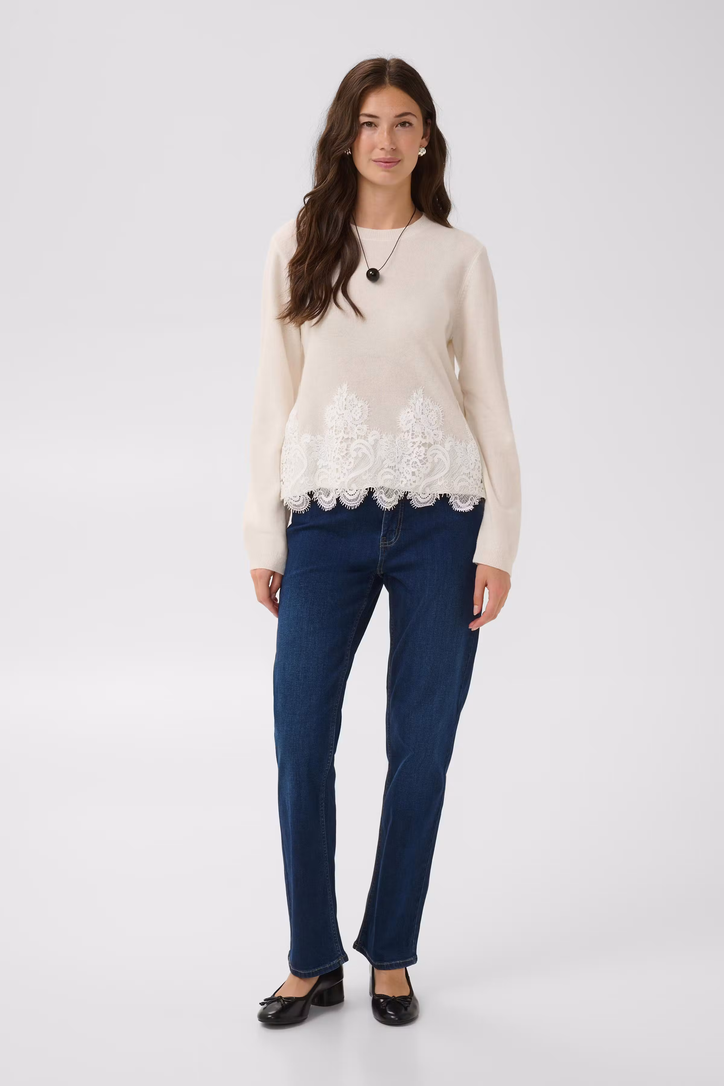 CUJACKLYN Pullover med blonde LOOKBOOK FRONT 50114062-110601