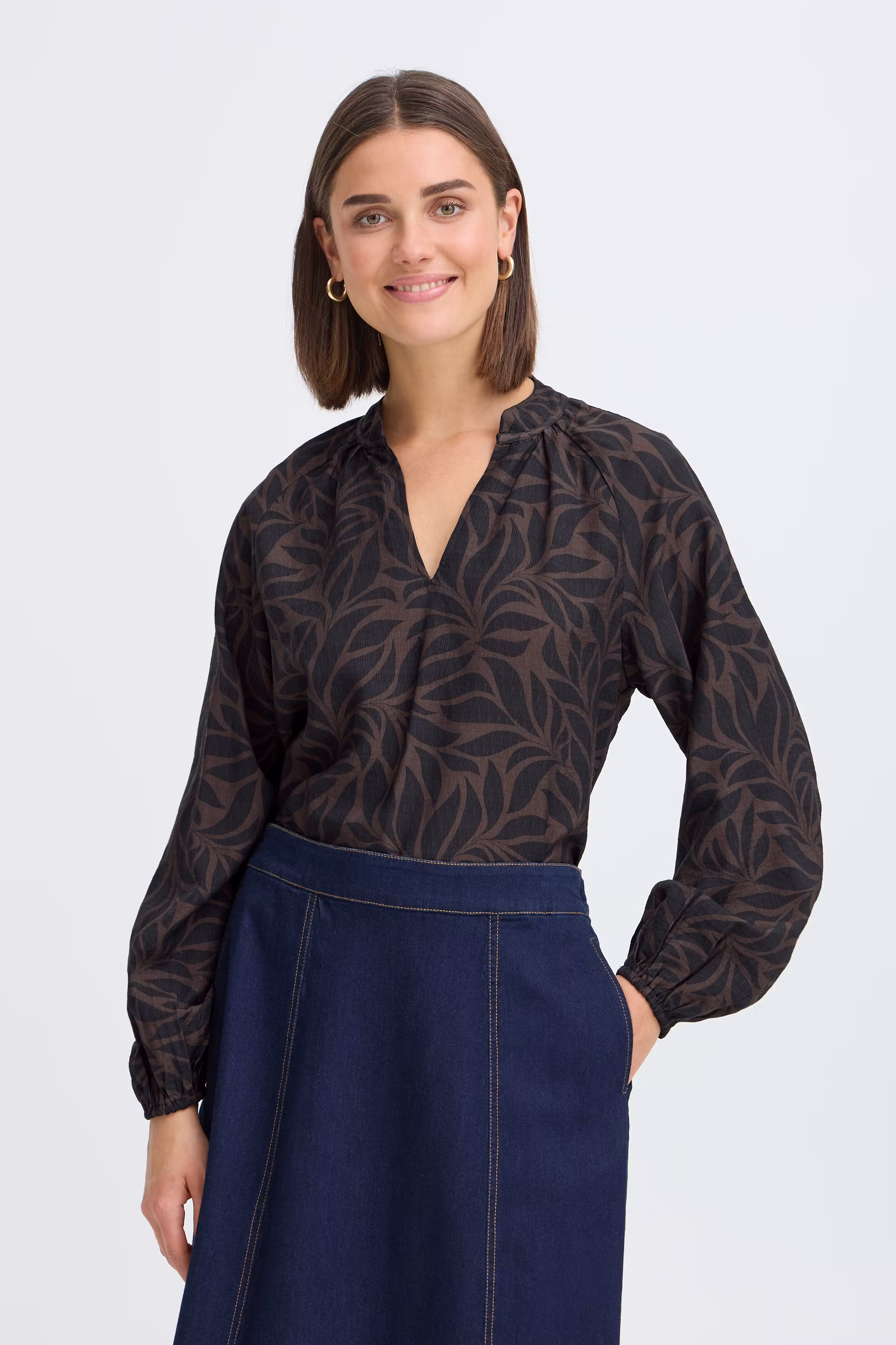 FRARIANA Bluse LOOKBOOK FRONT 20618204-900013355