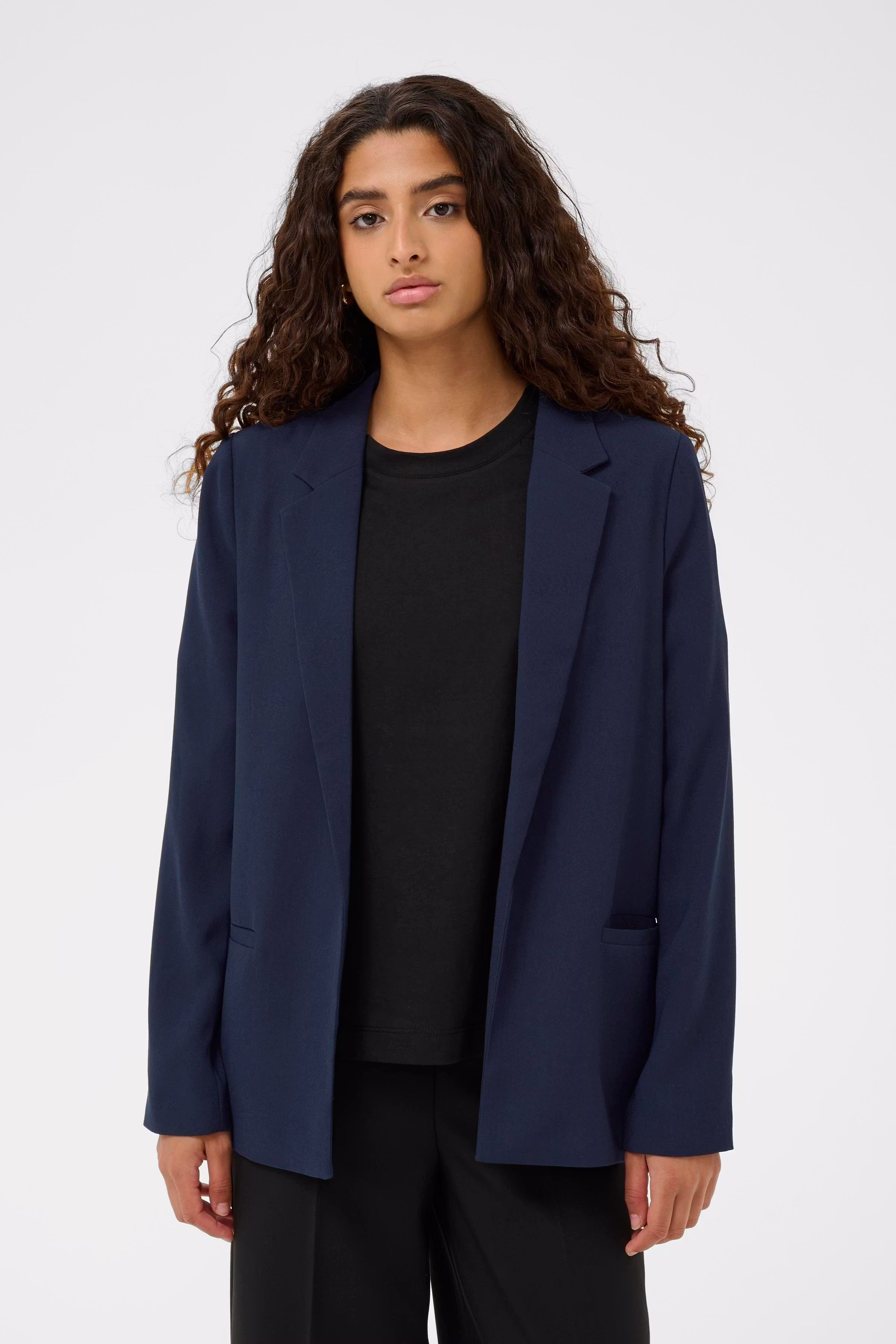 SLShirley Blazer in sea jet / blue colour