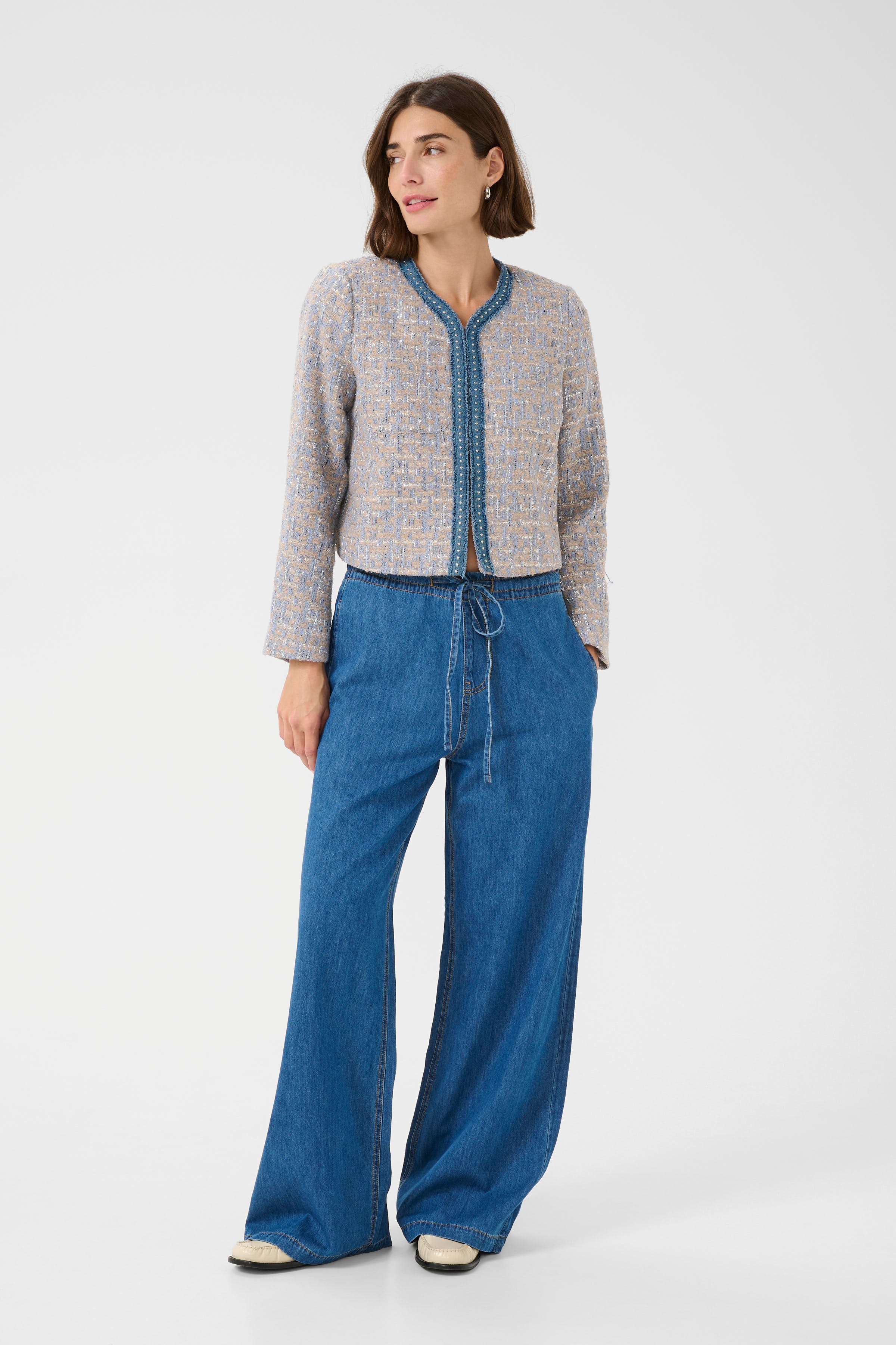 CUpana bouclé jacket LOOKBOOK FRONT 50112081-108000