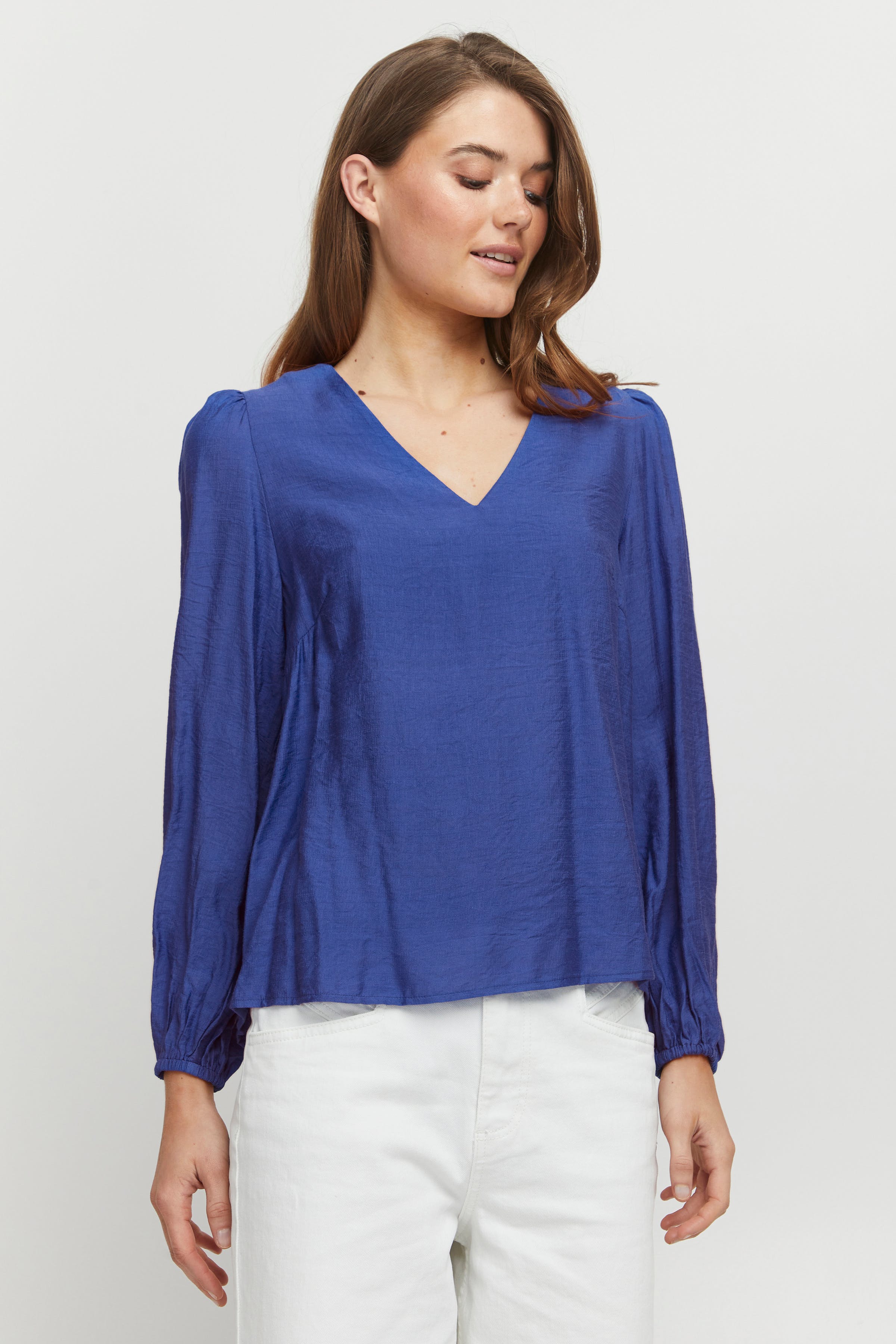 Långärmad blus LOOKBOOK FRONT 20812606-194045