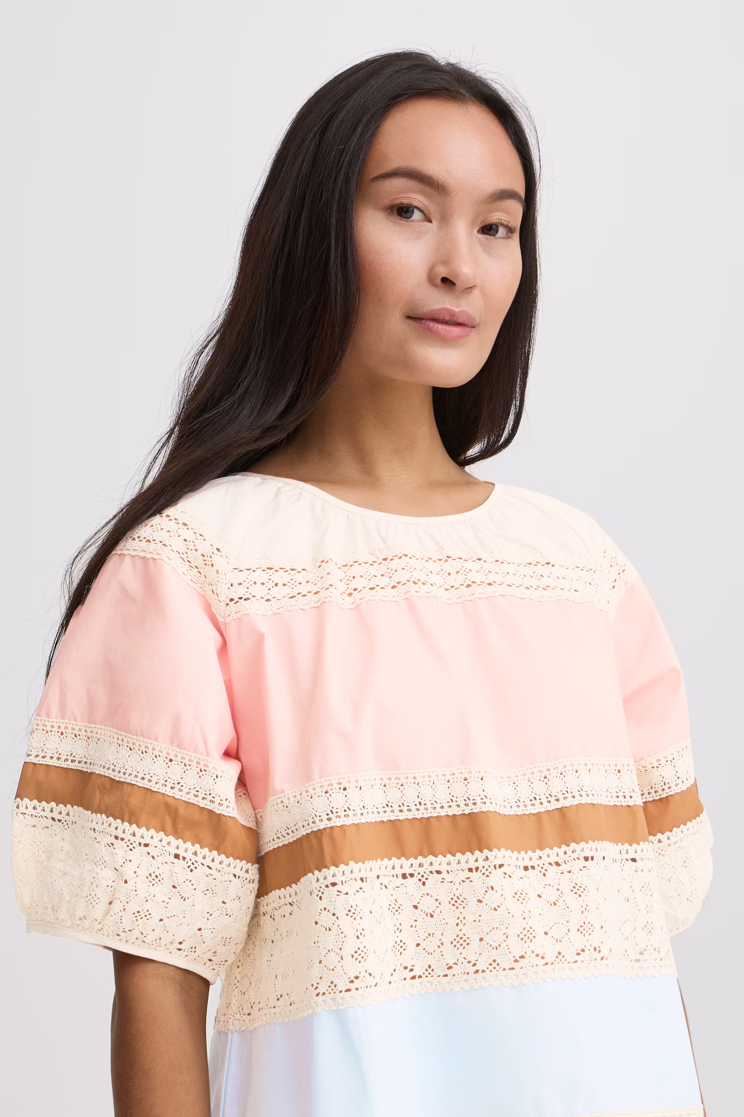 IRALICE Kortærmet bluse LOOKBOOK DETAIL 20122848-130905