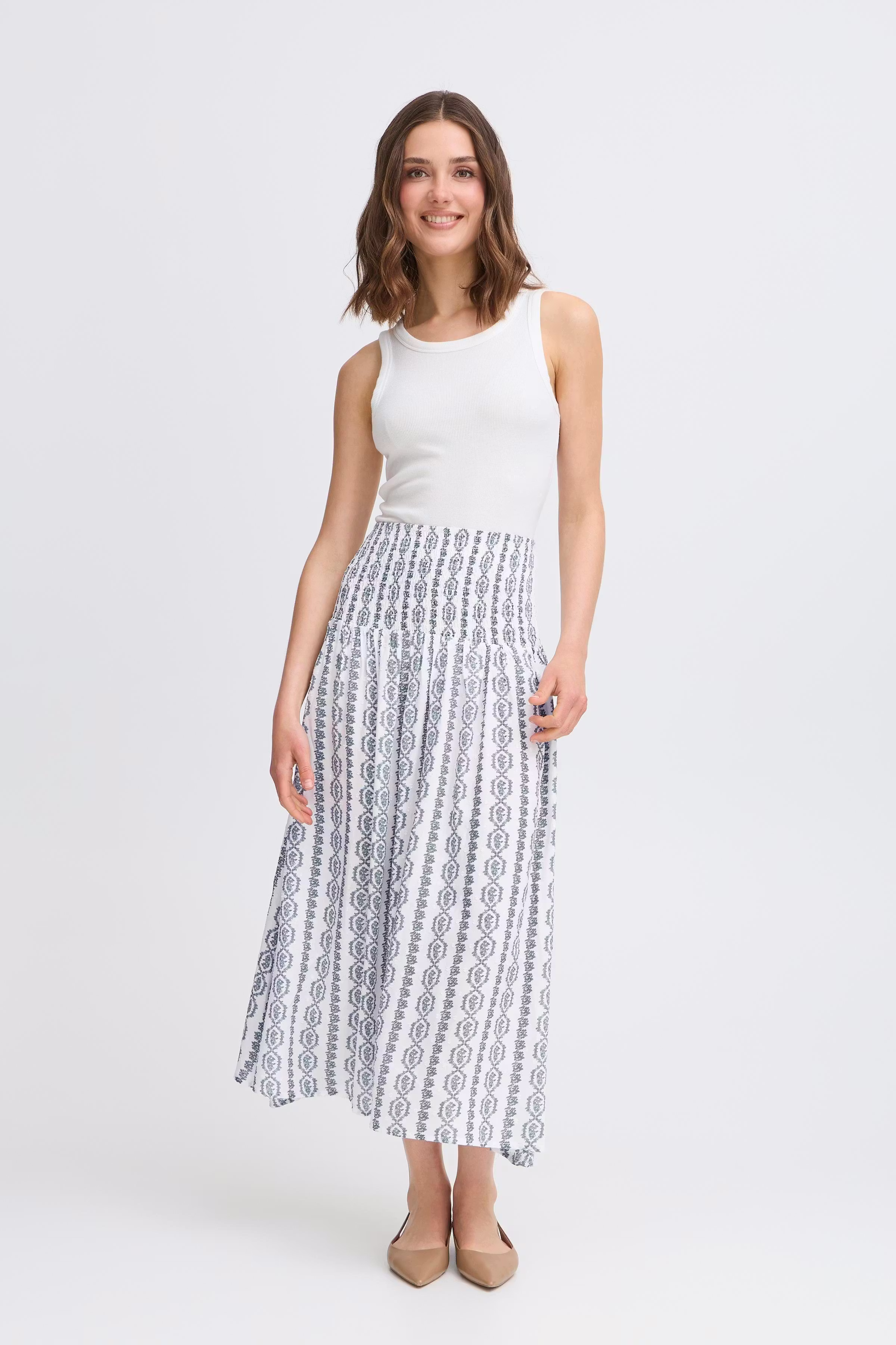 FRSOPHIA Skjørt LOOKBOOK FRONT 20616301-205547