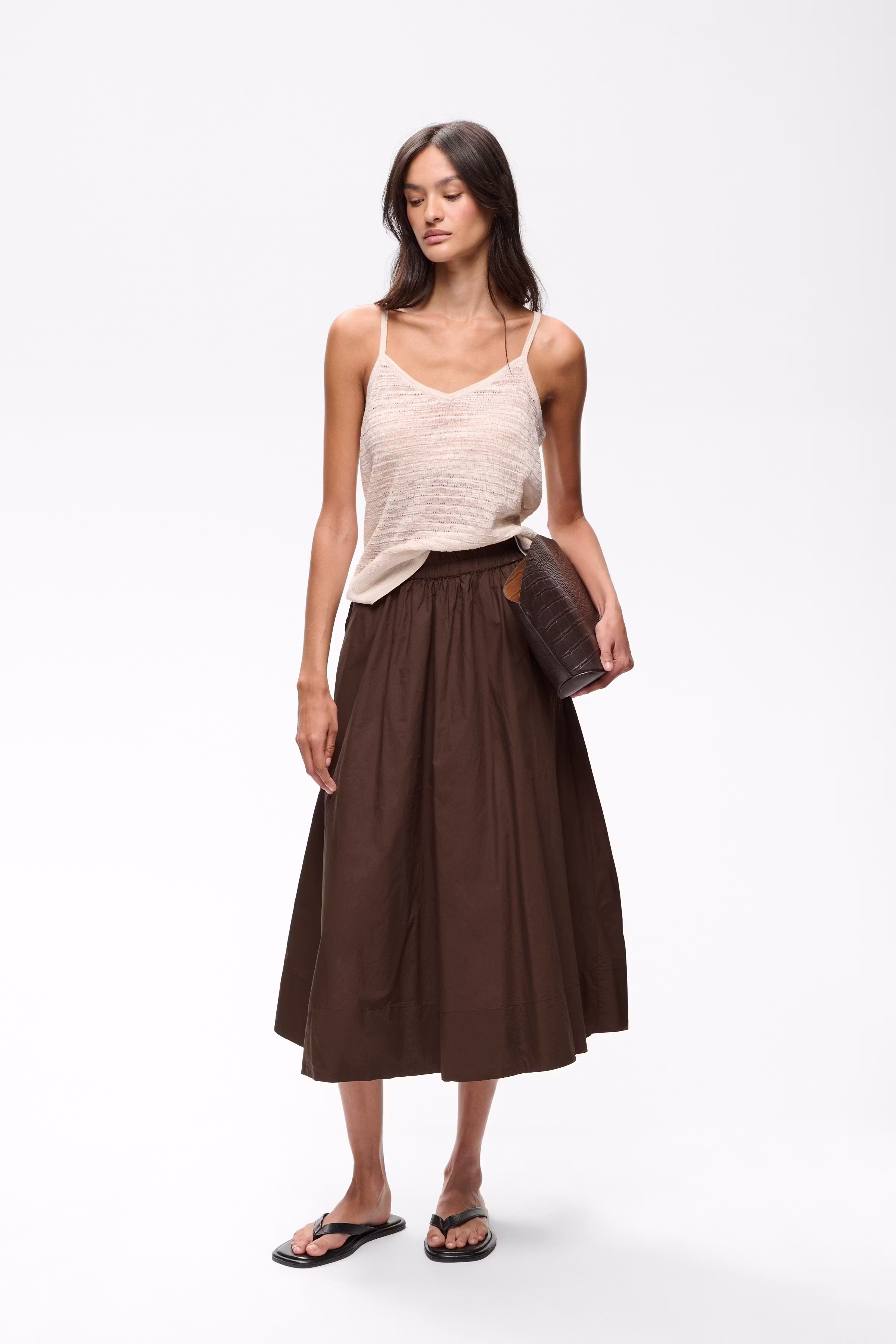 DaffodilIW Skjørt LOOKBOOK FRONT 30110747-191015