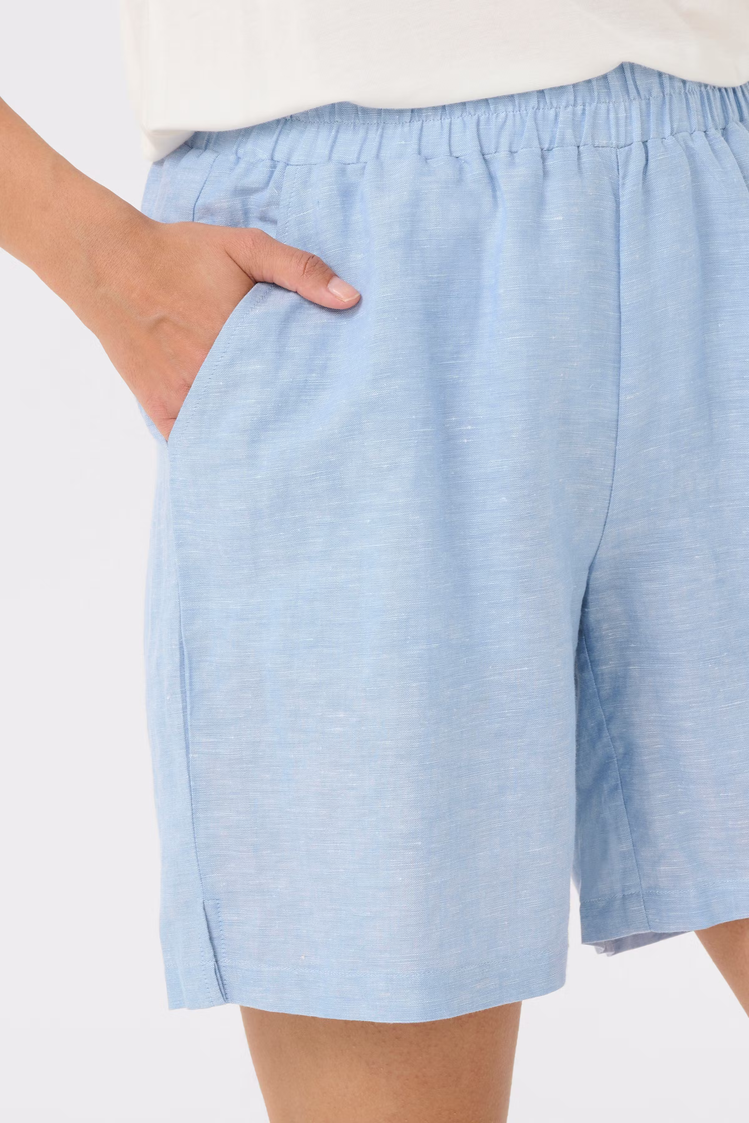 CUlopi Linen Shorts LOOKBOOK DETAIL 50111893-153919