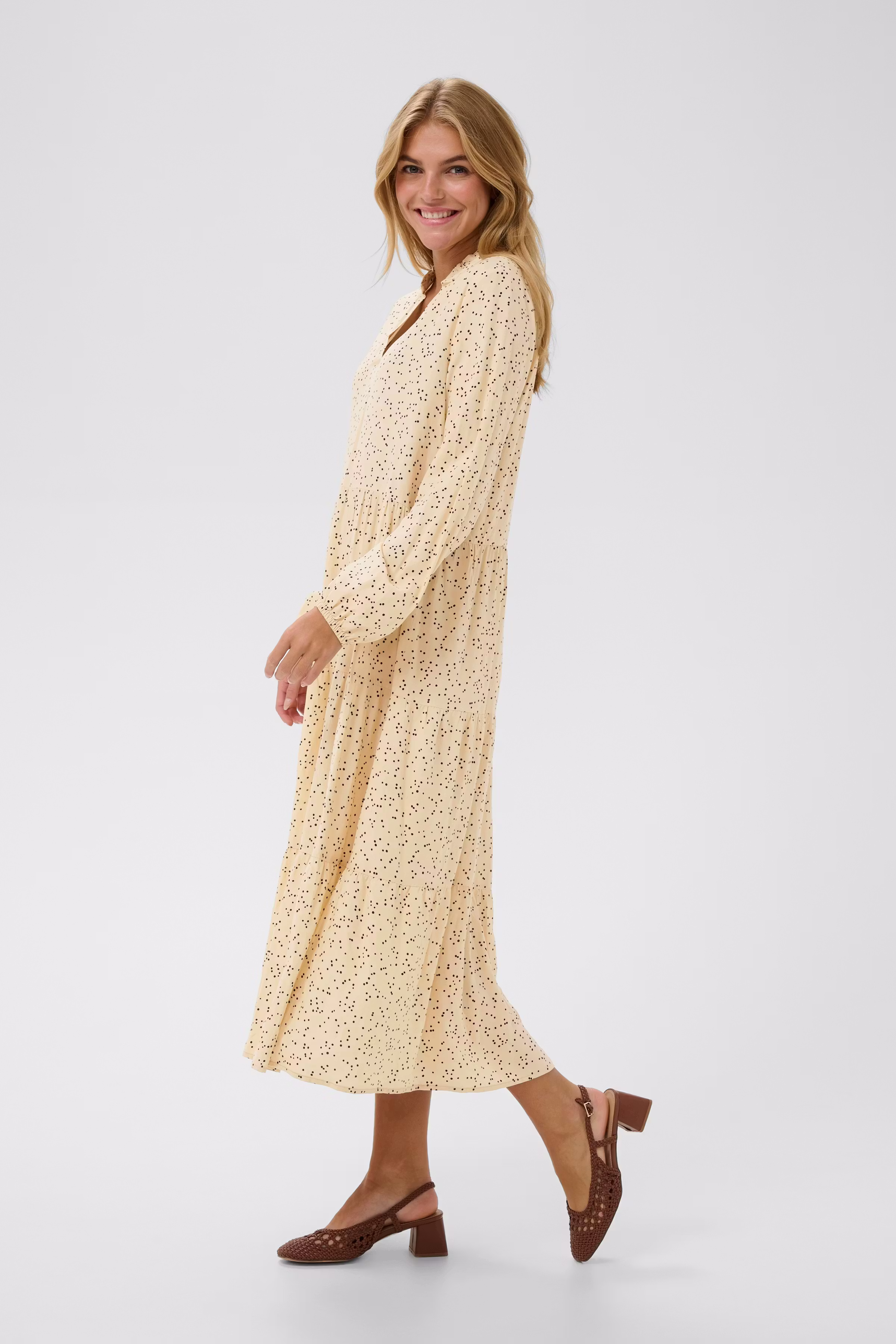 EdaSZ dress with polka dots LOOKBOOK FRONT 30511115-304624