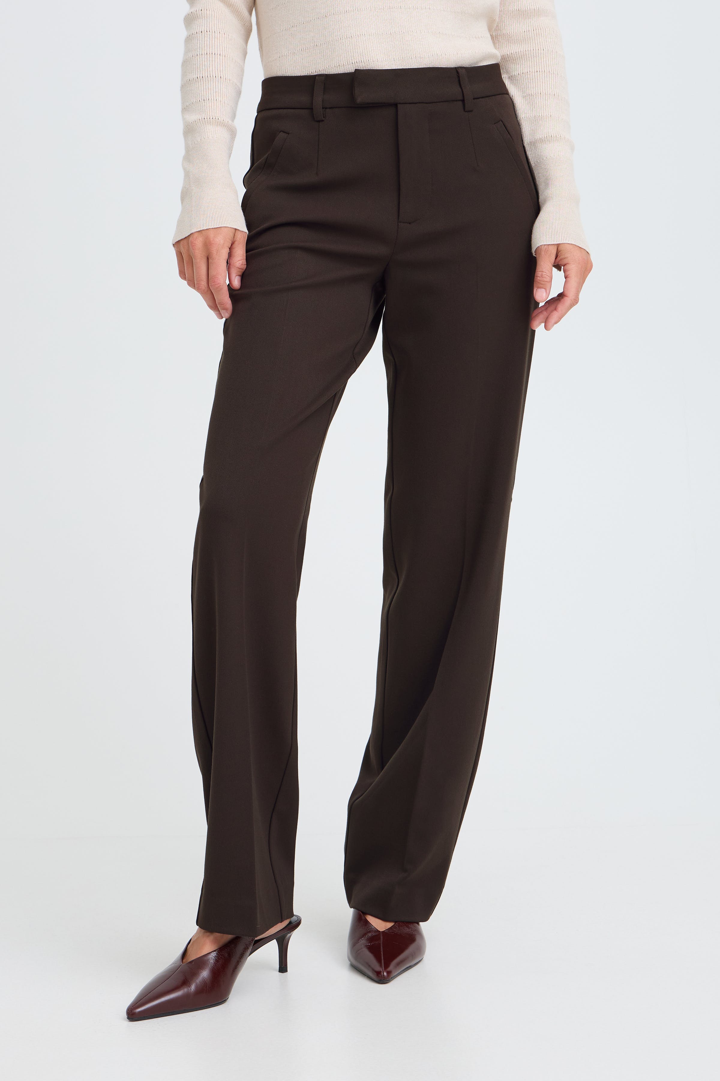 PZLEONORA Bukser LOOKBOOK FRONT 50206251-191103