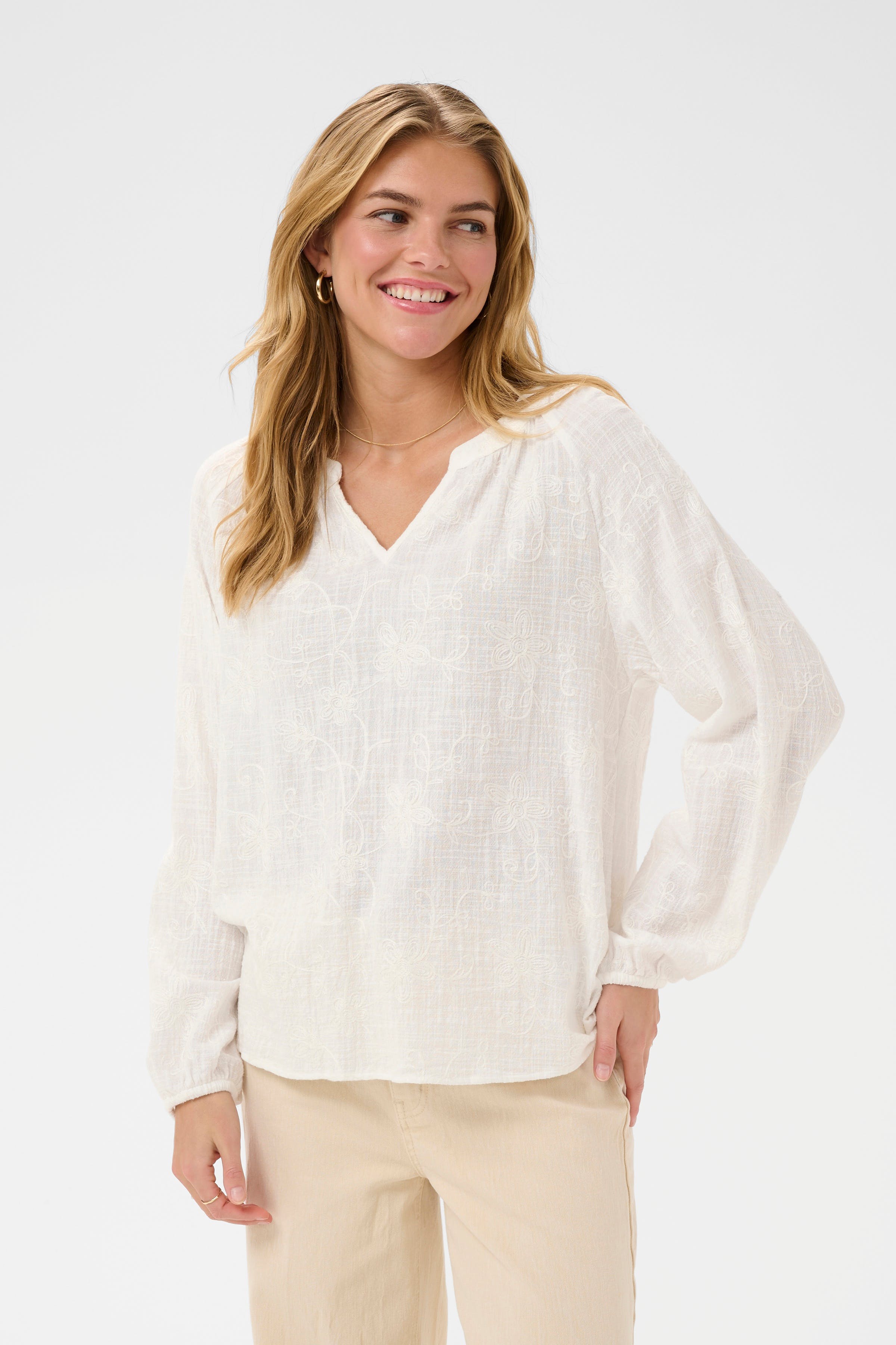 CRGem Bluse LOOKBOOK FRONT 10613121-110602