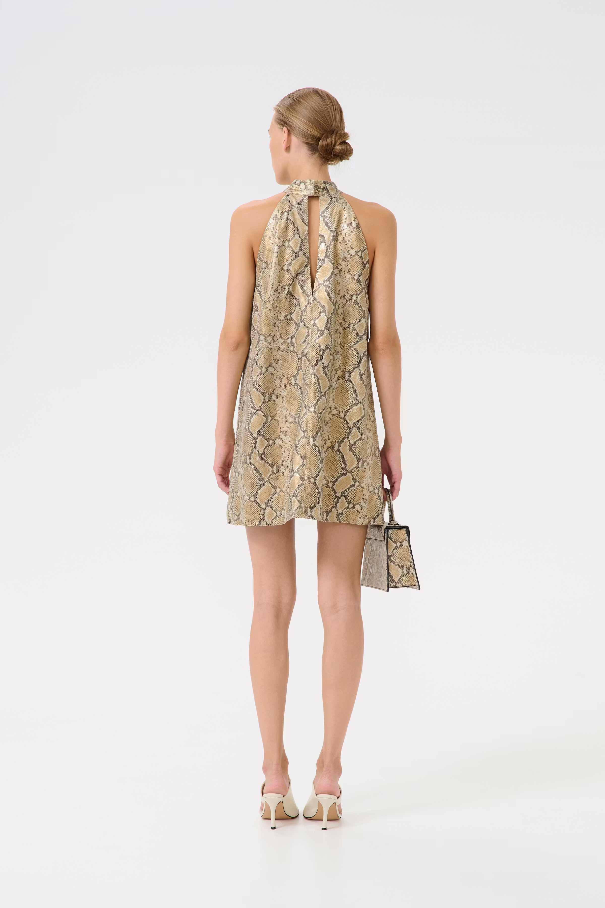 GZfeliza Leather dress LOOKBOOK BACK 10910233-105544