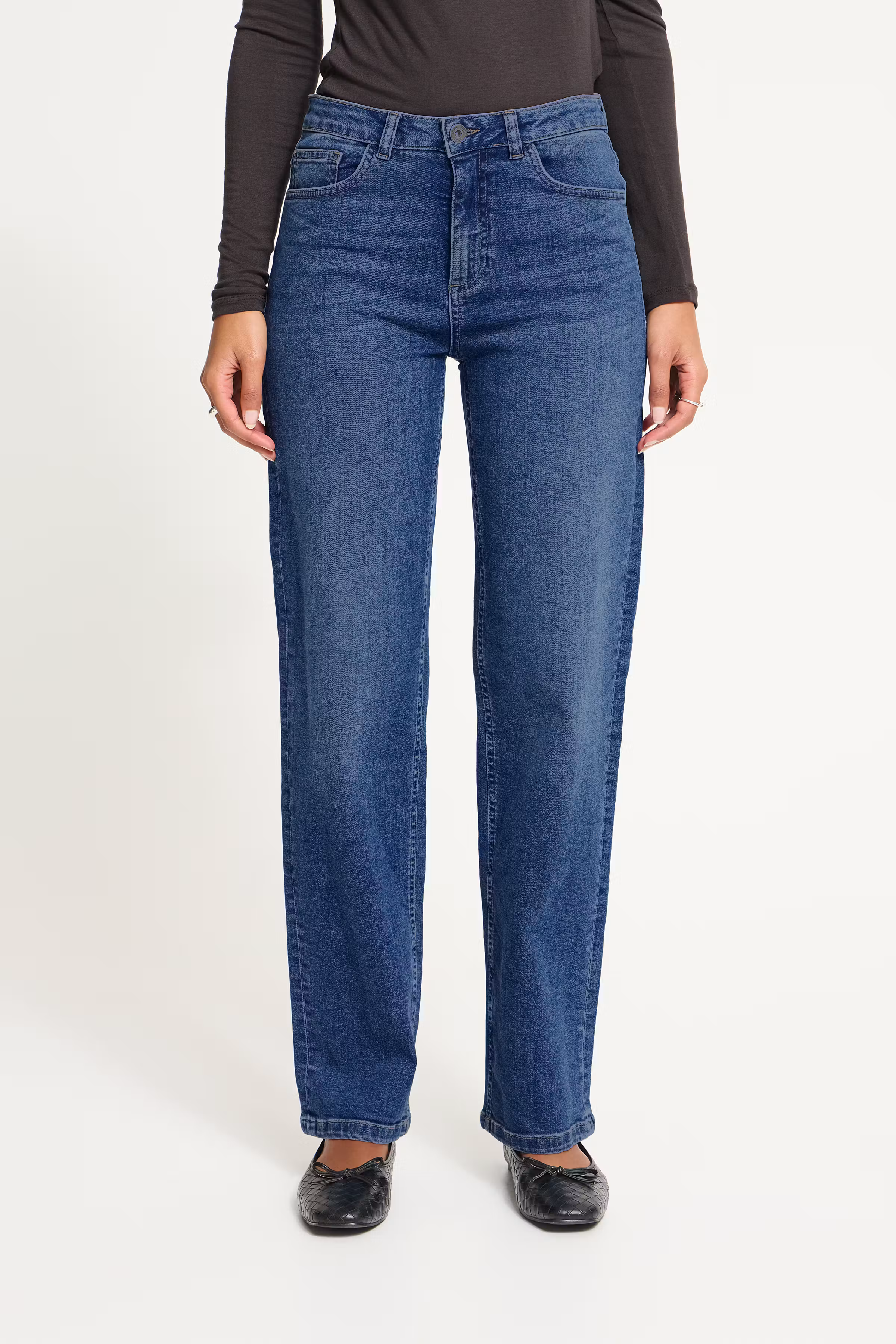 IHTWIGGY STRAIGHT Jeans LOOKBOOK FRONT 20119128-19037