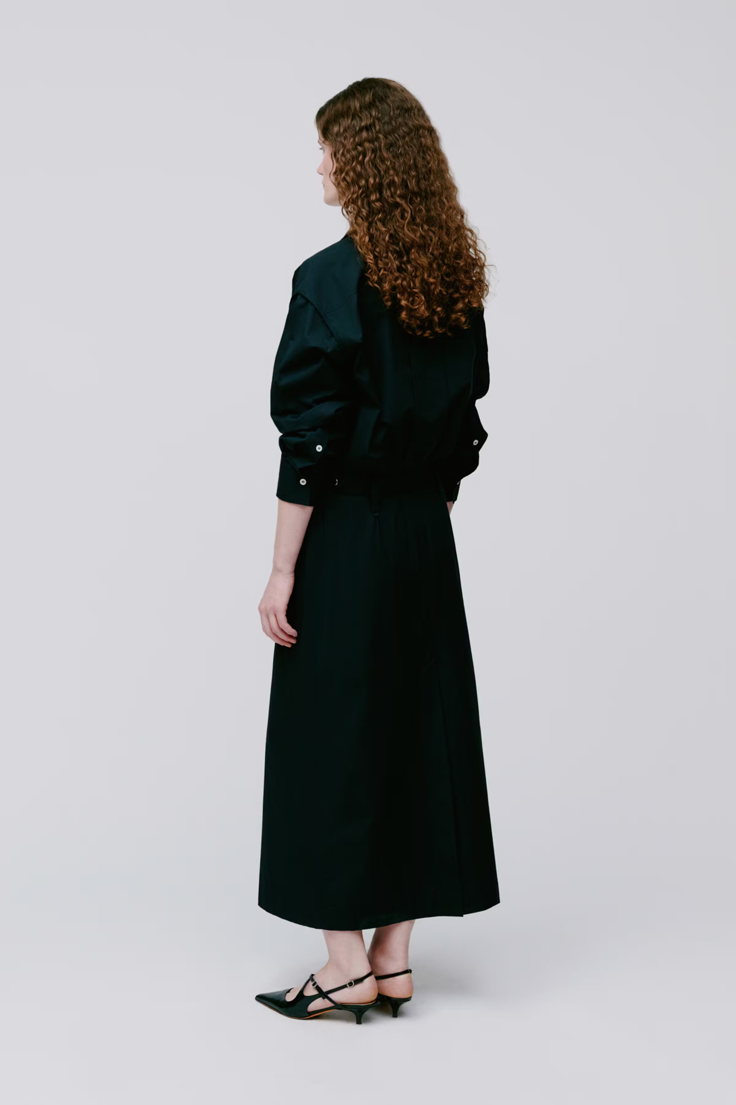 IOOLETHA Kjole LOOKBOOK BACK 30600679-BK999