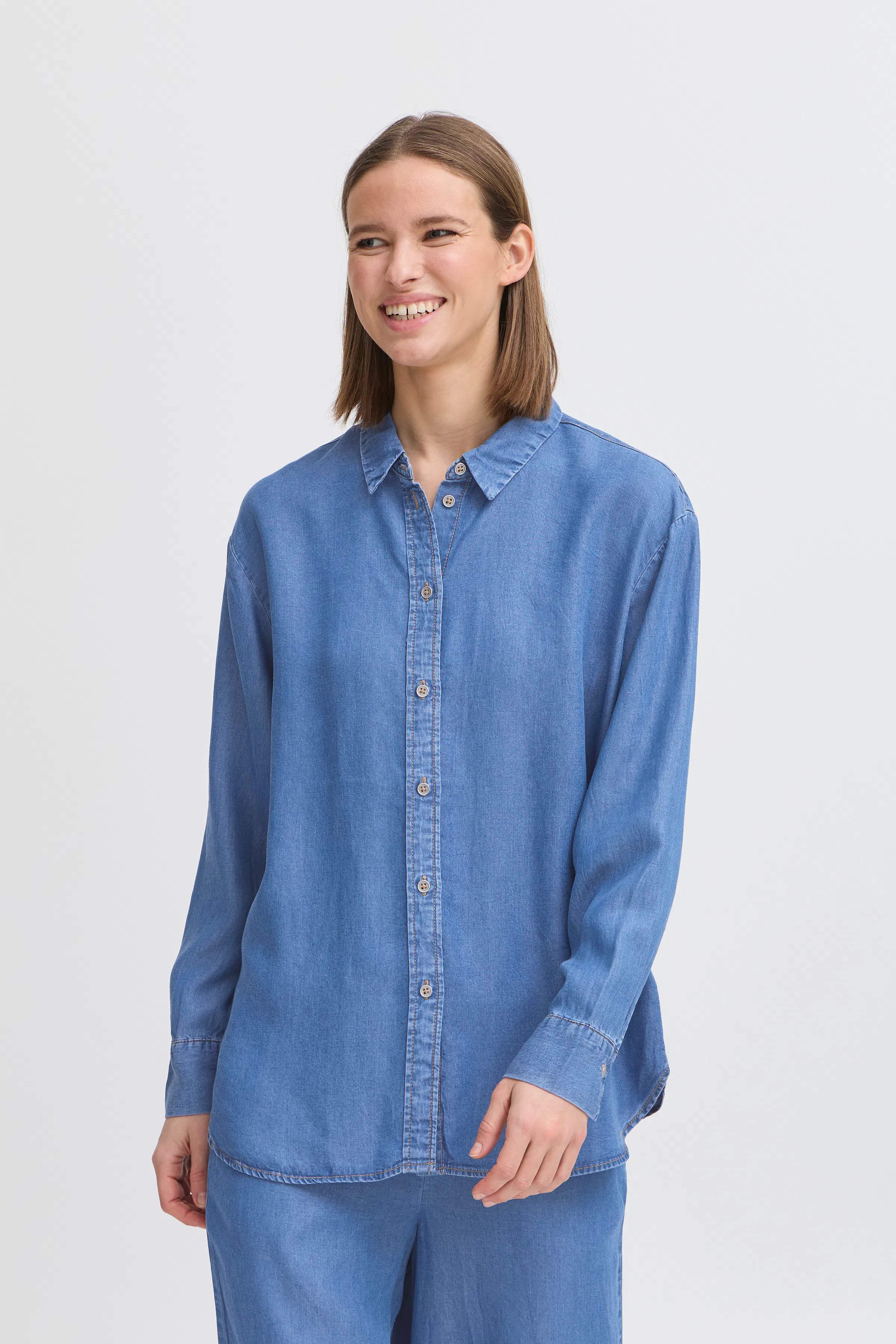 BYKOSMO Skjorte LOOKBOOK FRONT 20816484-200461