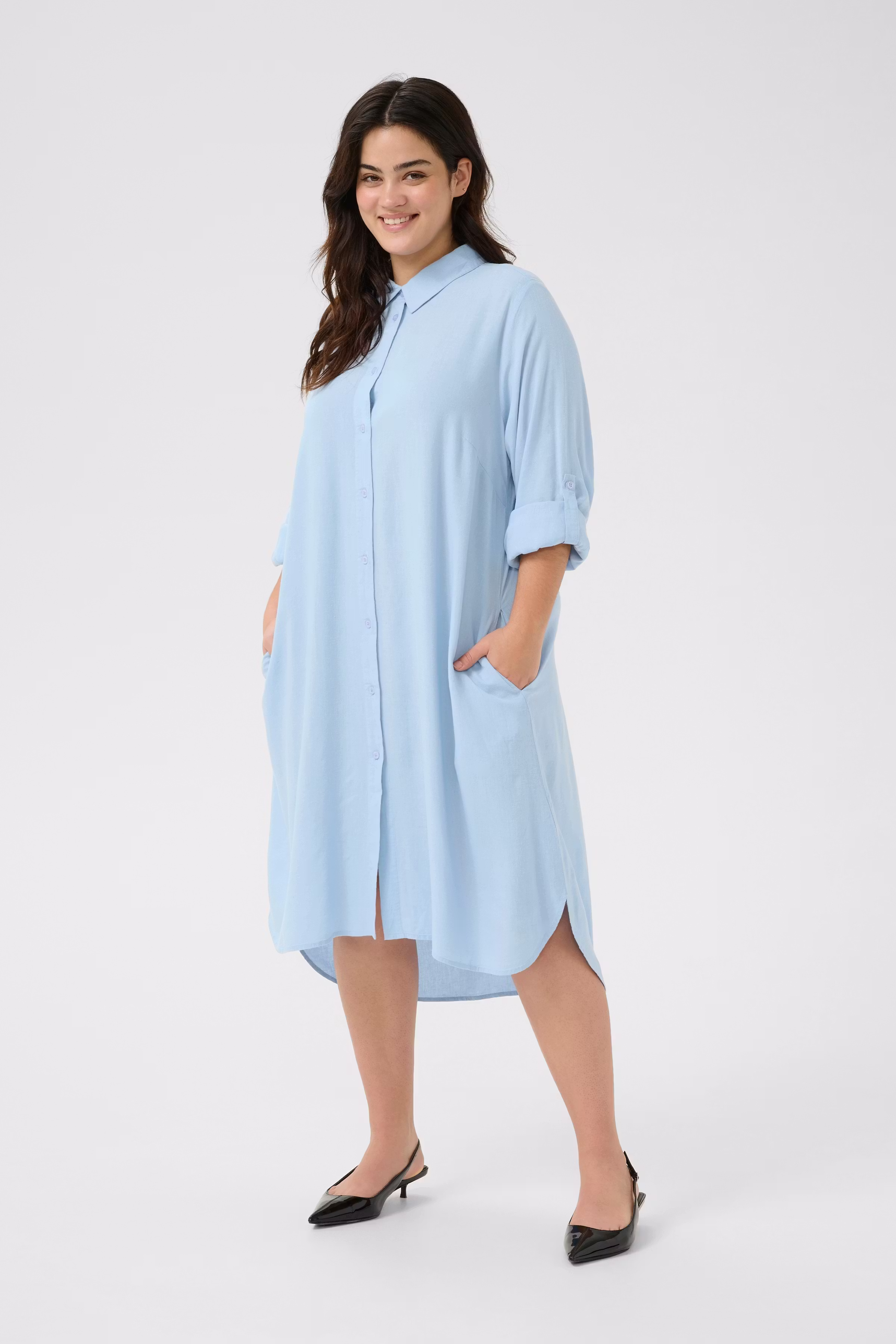 KCmille Leinenkleid LOOKBOOK FRONT 10582213-164016