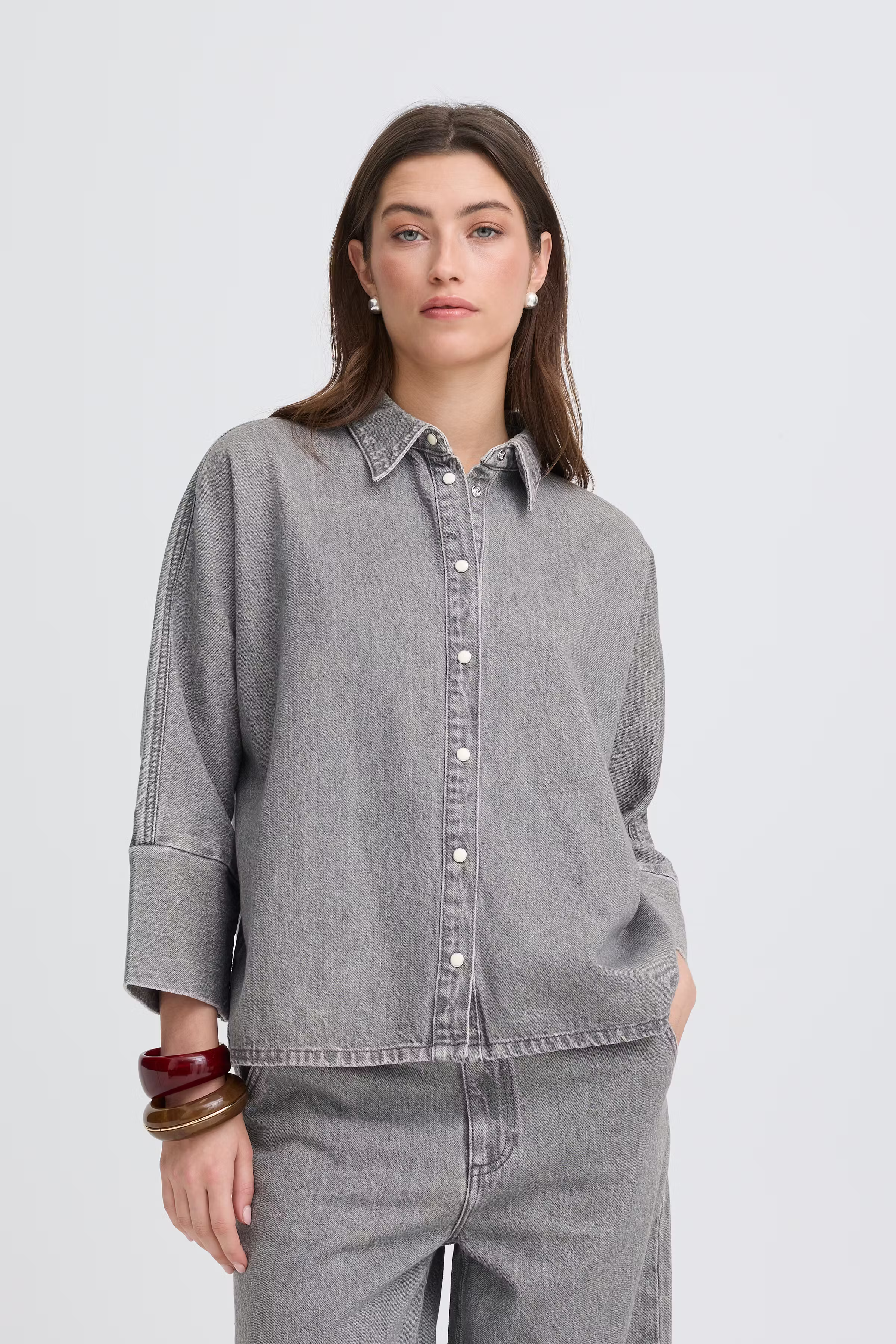 BYKIMU Skjorte LOOKBOOK FRONT 20818549-200464