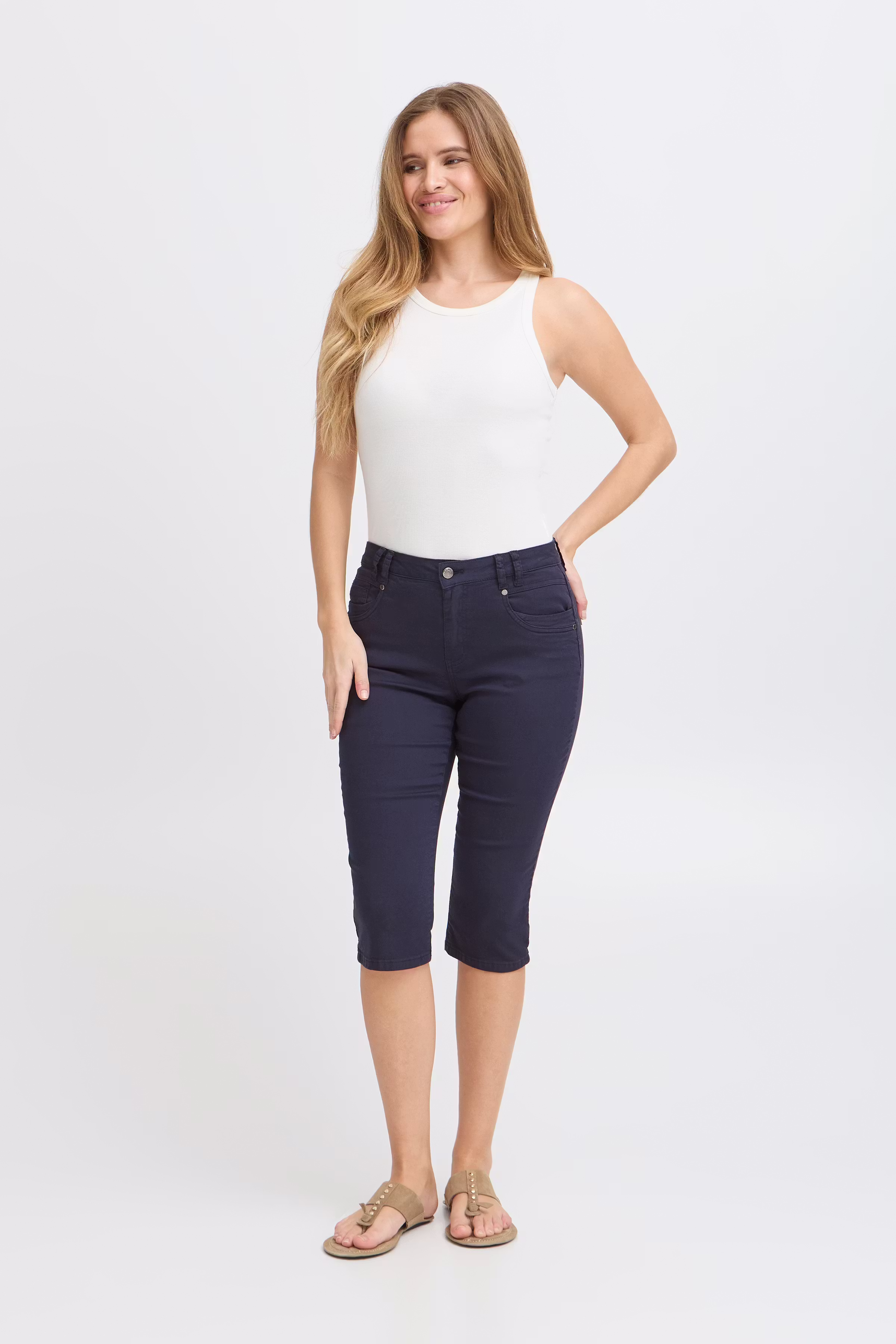 PZROSITA High Waist Bukser LOOKBOOK FRONT 50208876-194020
